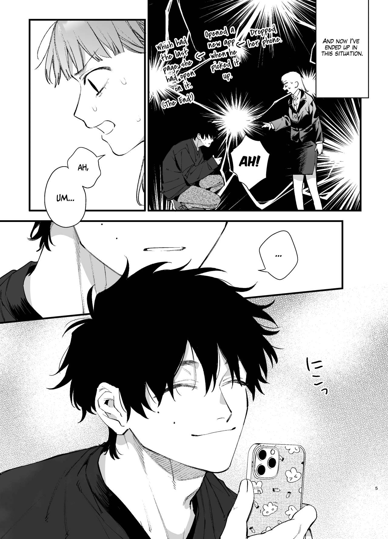  Kawaisona Kimigaichiban Kawai ~Inu-kei Shuchaku Danshi Harukun no Shitsuke kobi~ | You’re Cutest When You’re Pathetic ~Obsessed Golden Retriever Boy Haru’s Disciplinary Sex~ page 5 full