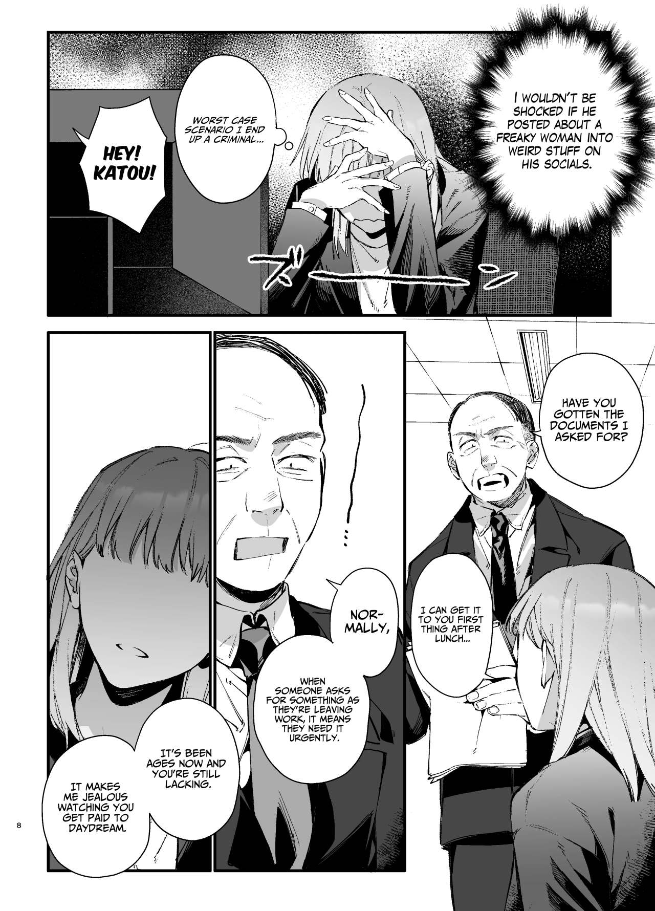  Kawaisona Kimigaichiban Kawai ~Inu-kei Shuchaku Danshi Harukun no Shitsuke kobi~ | You’re Cutest When You’re Pathetic ~Obsessed Golden Retriever Boy Haru’s Disciplinary Sex~ page 8 full
