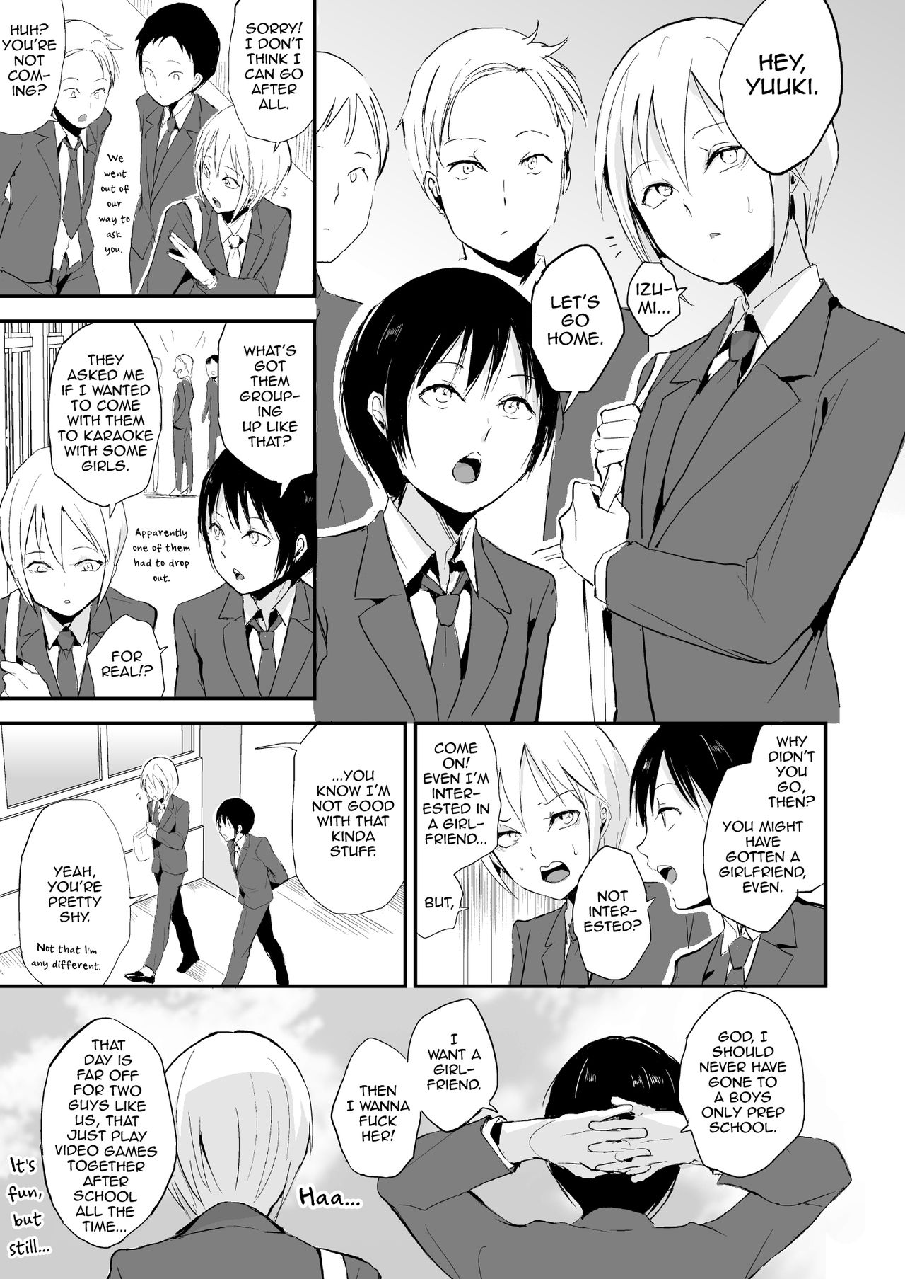 Izumi-kun to Yuuki-kun page 2 full