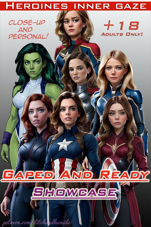 Litchaudhumide: Heroines inner gaze, Gaped and Ready page 1 full