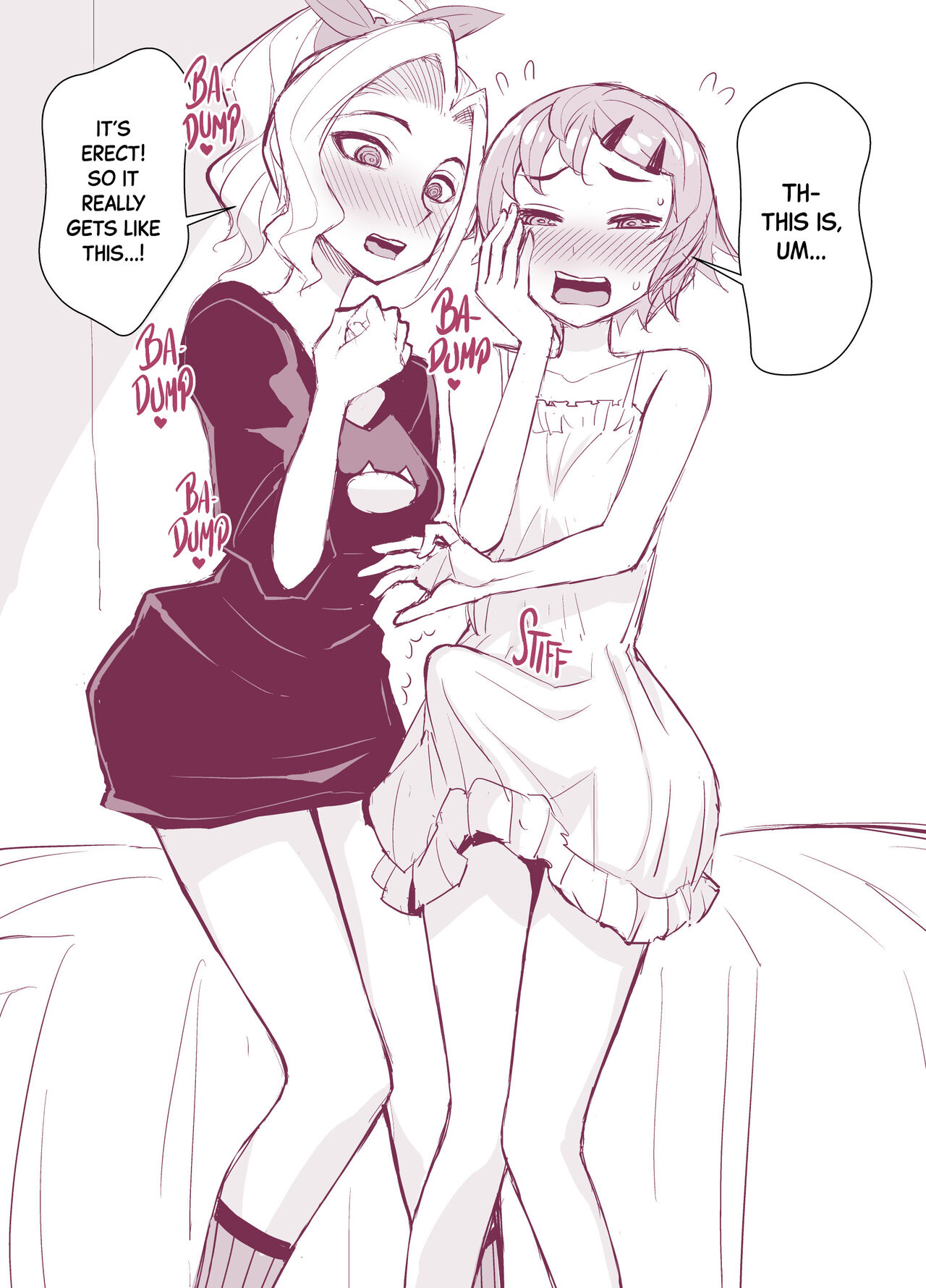 Nakajima-kun to Kenzaki-san no Sawarikko❤ | Nakajima-kun and Kenzaki-san Touching Each Other page 2 full