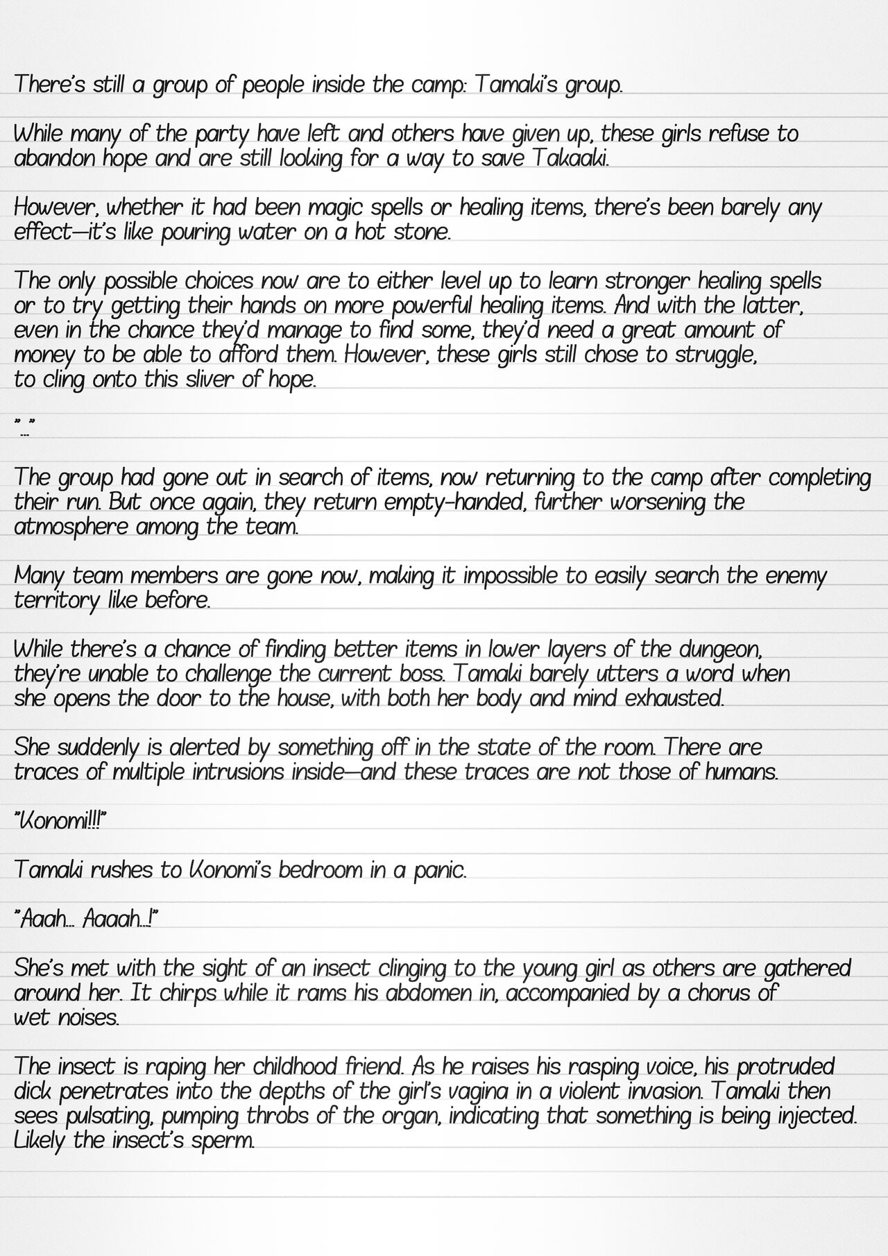 Misuke's Short Stories #18 - Bad End 2 NTR page 8 full