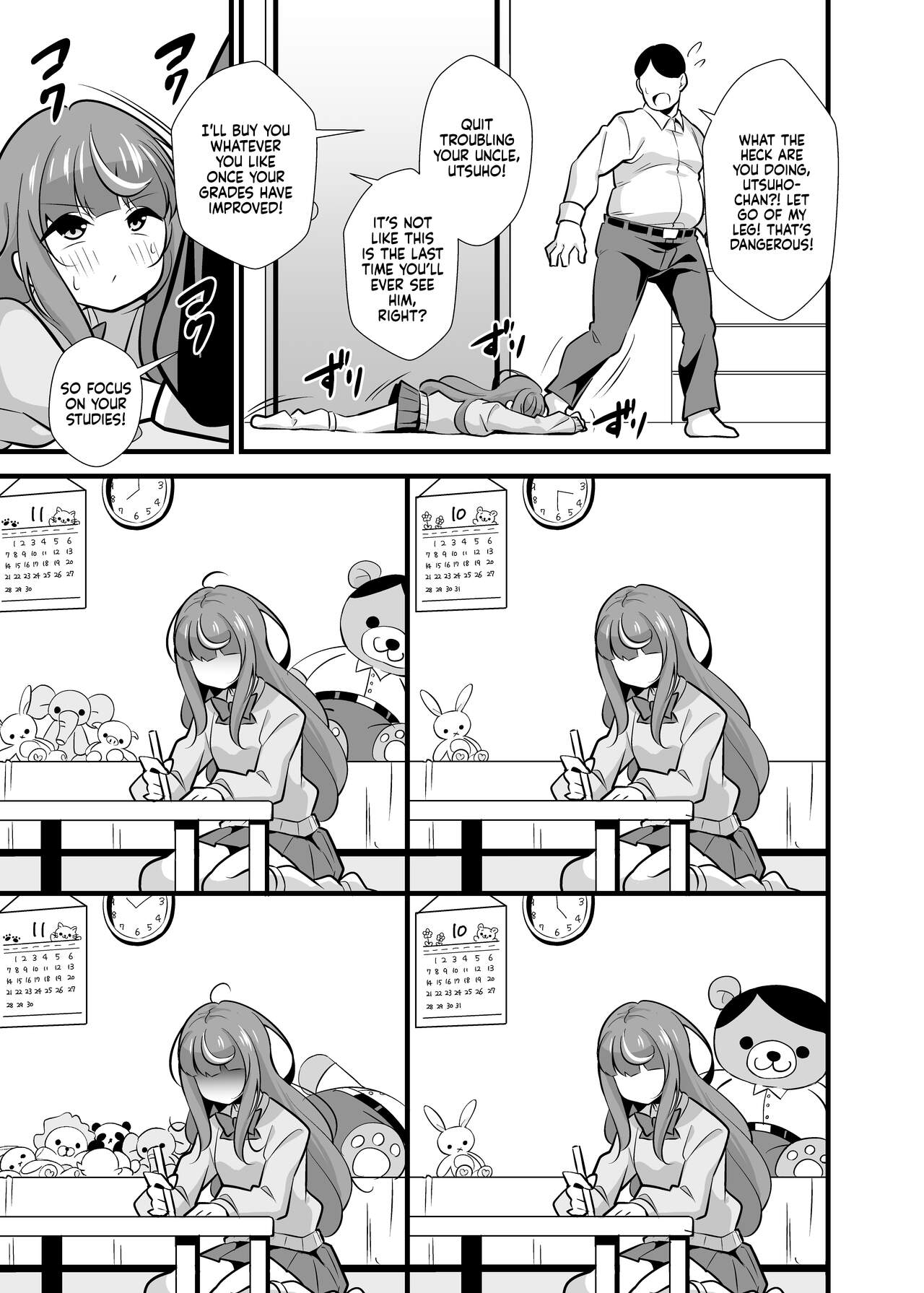 Oji Saimin 2 Oji-san Fusoku de Hatsujouki ga Tomaranai Meikko no Nonstop Semen Shiboritori Gyaku Rape |  Uncle Hypnosis 2 - Uncle-Deprived Horny Niece's Reverse Rape and Nonstop Cum-Wringing Fuckfest page 4 full