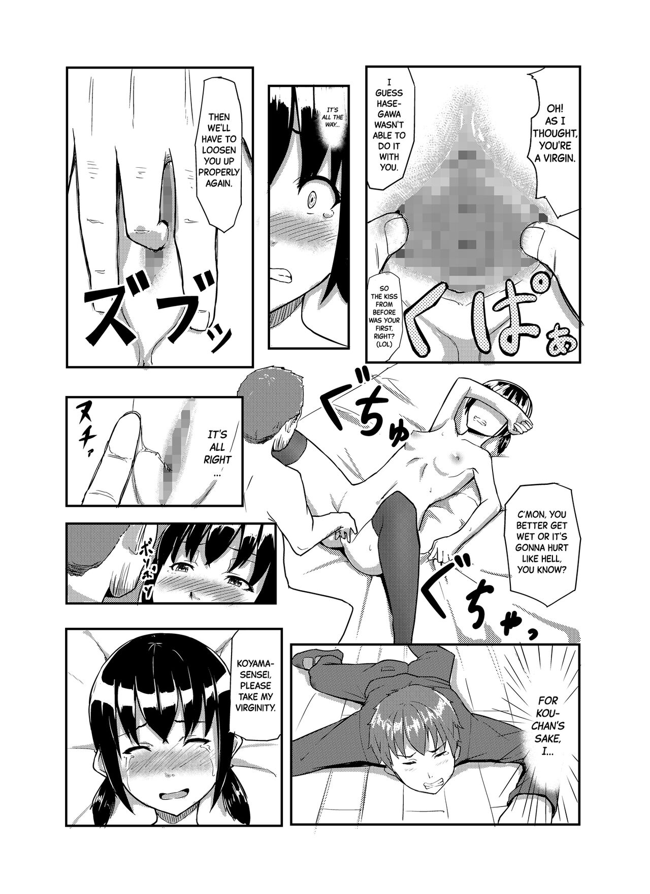 Chuunen Kyoushi ni Netorareta Osananajimi | Childhood Friend Cuckolded by a Middle-aged School Teacher page 10 full