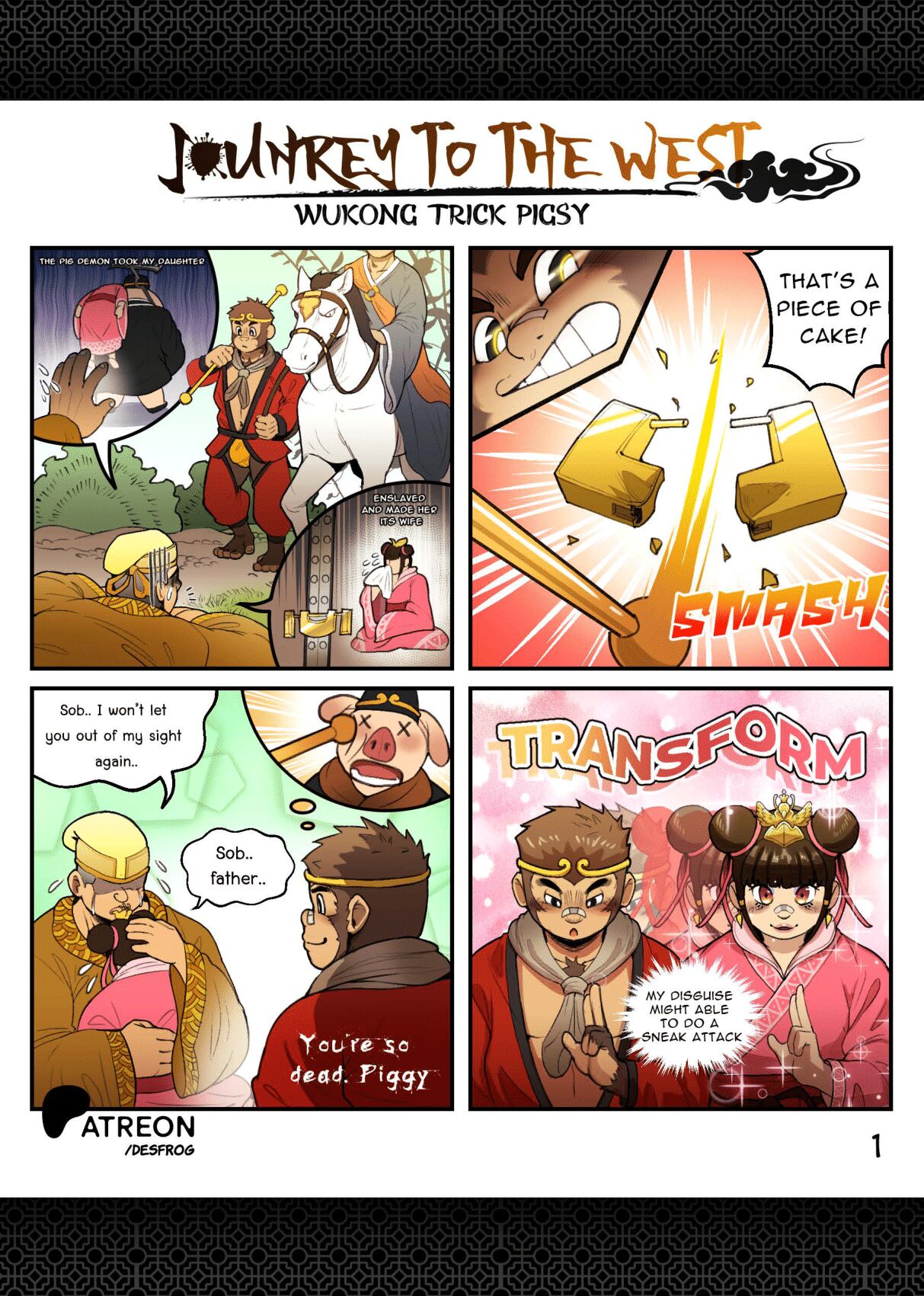 Journey to the West Wukong tricks Pigsy page 2 full