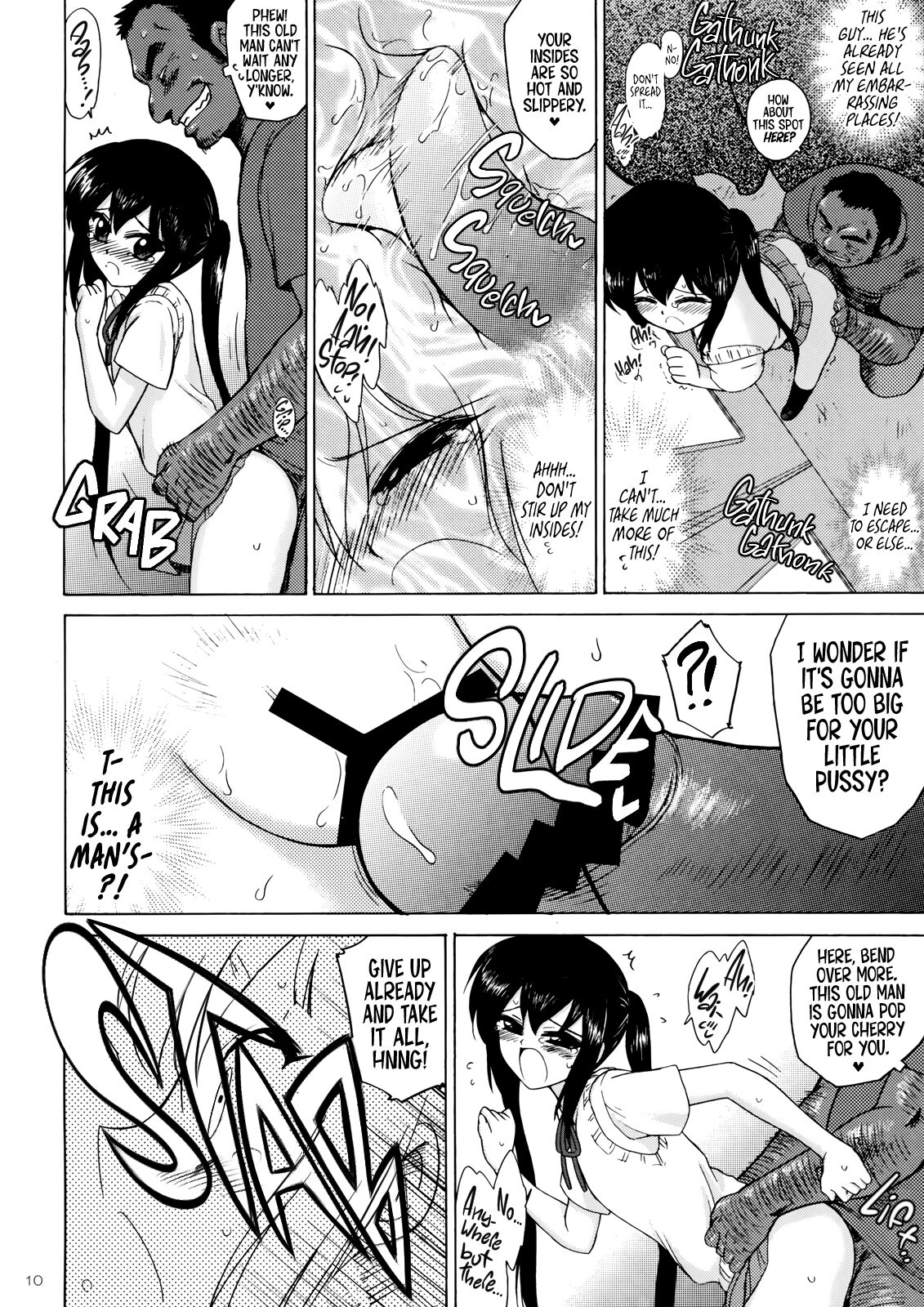 Azunyan to Dokidoki Chikan Densha | Azunyan and the Thrilling Molestrain page 9 full