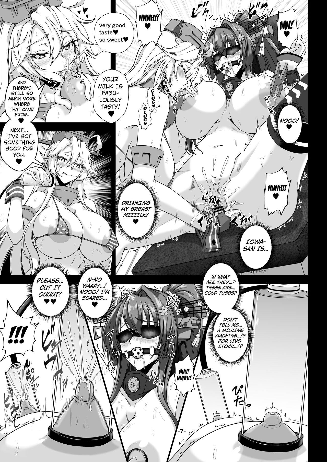 Kemono-kan Yamato & Iowa x Sakunyuu x Juukan page 5 full