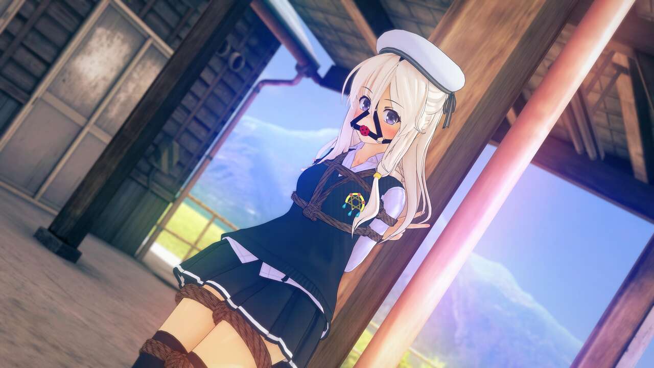 xp小作品12 伊雷娜3冬装过膝袜学生服 page 1 full