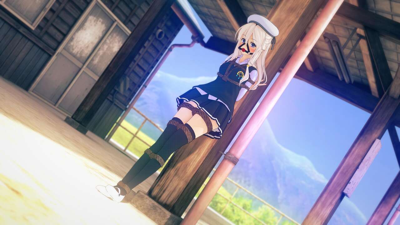 xp小作品12 伊雷娜3冬装过膝袜学生服 page 2 full