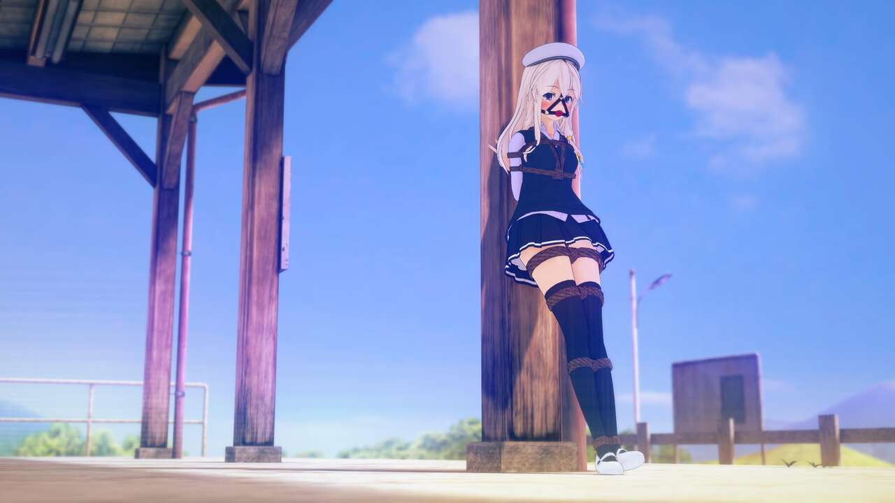 xp小作品12 伊雷娜3冬装过膝袜学生服 page 7 full