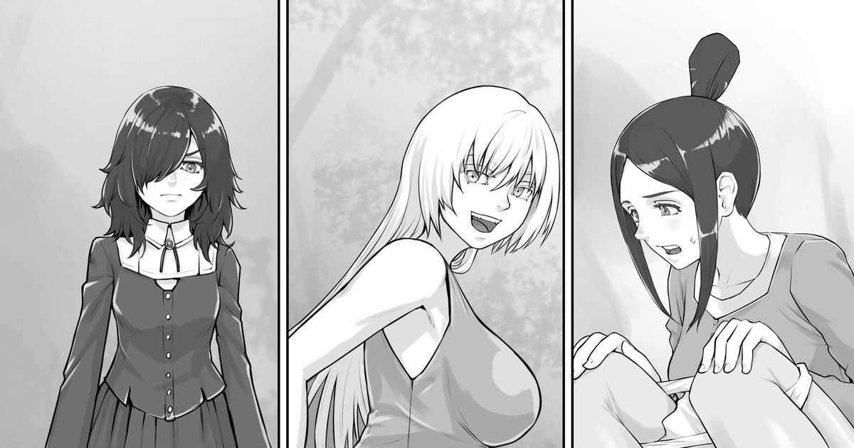 Arigatai Iwa ni Onnanoko-tachi ga Oshikko o Kakeru Hanashi page 1 full