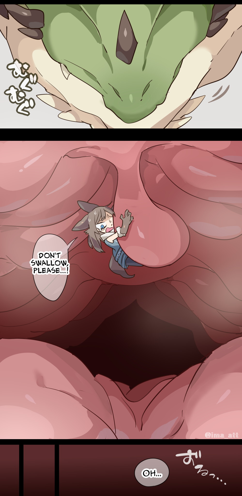 Giant Dragon Unaware VORE page 4 full