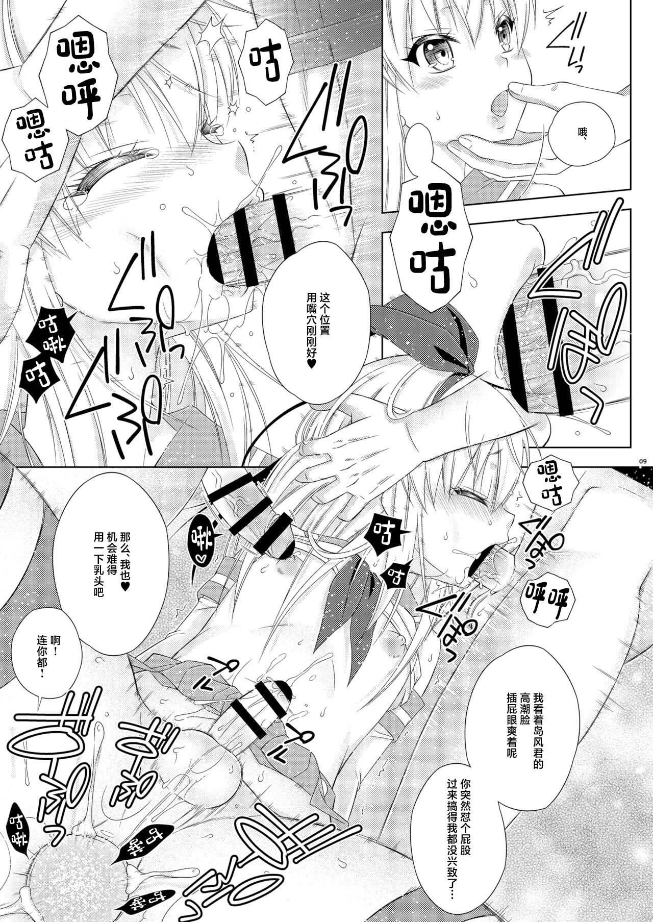 Shimakaze-kun no Hatten Toilet Challenge! page 8 full