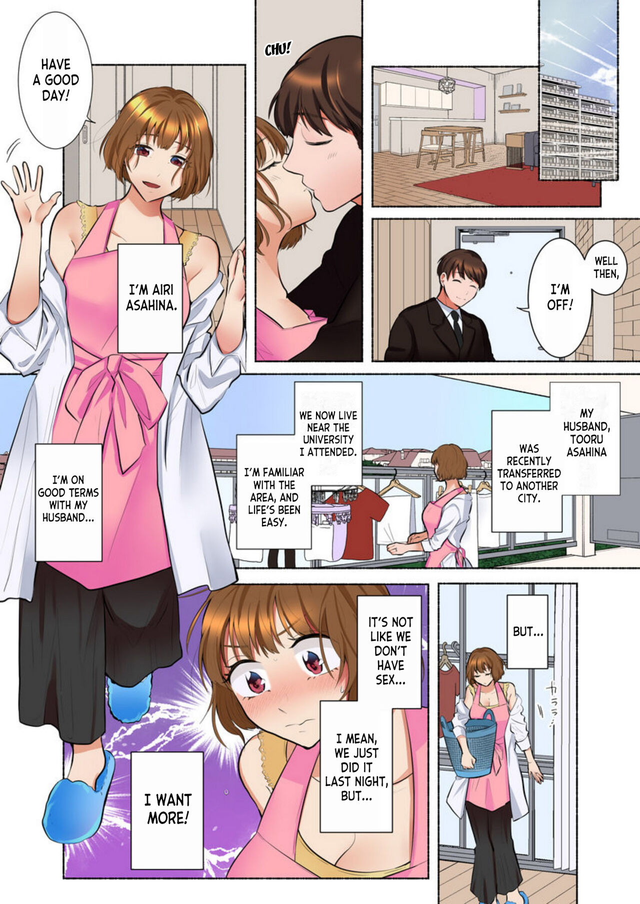 Rinshin wa Do S na Moto Kare Otto wo Aishiteru no ni, Uzuku Karada o Saikaihatsusarete 1 | Her Neighbor is a Sadistic Ex-Boyfriend. She Loves her Husband, but her Aching Body is Being Redeveloped 1 page 10 full