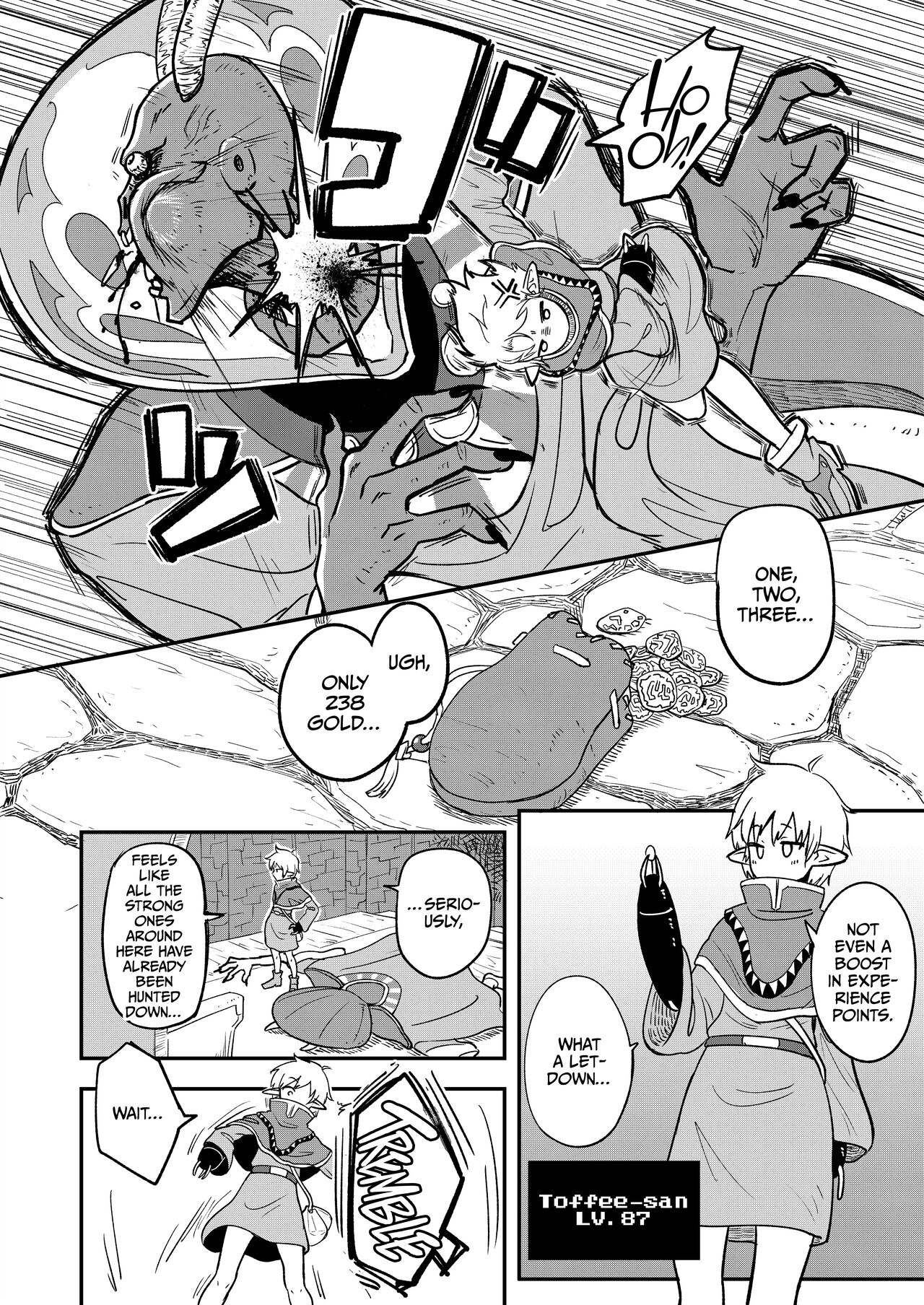 Mecha Ude Shoujo Toffee-san vs Endless Slime Nyoui page 4 full