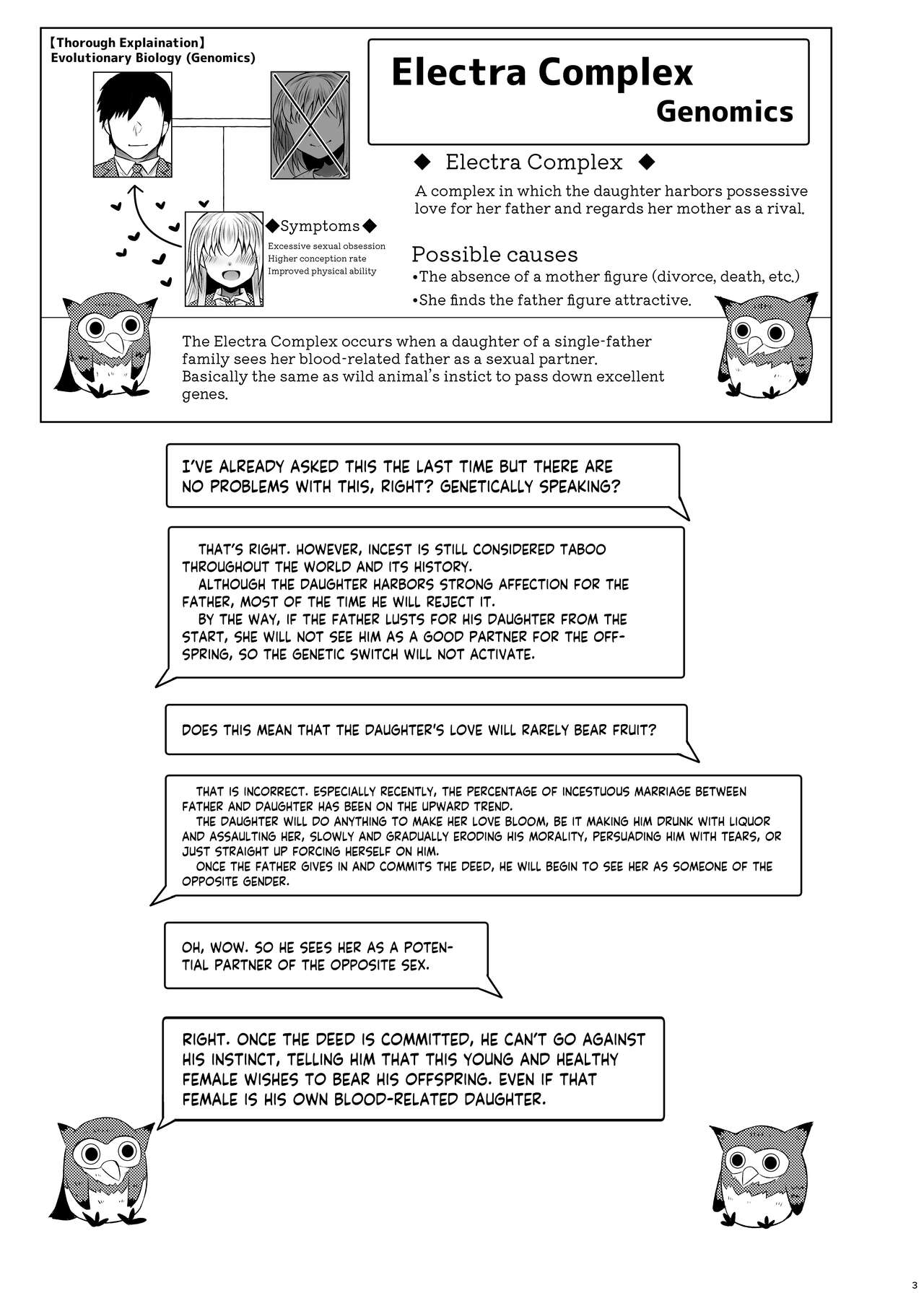If there's no risk of genetic disorder, then I can have a child with my dad, right? 2 page 3 full
