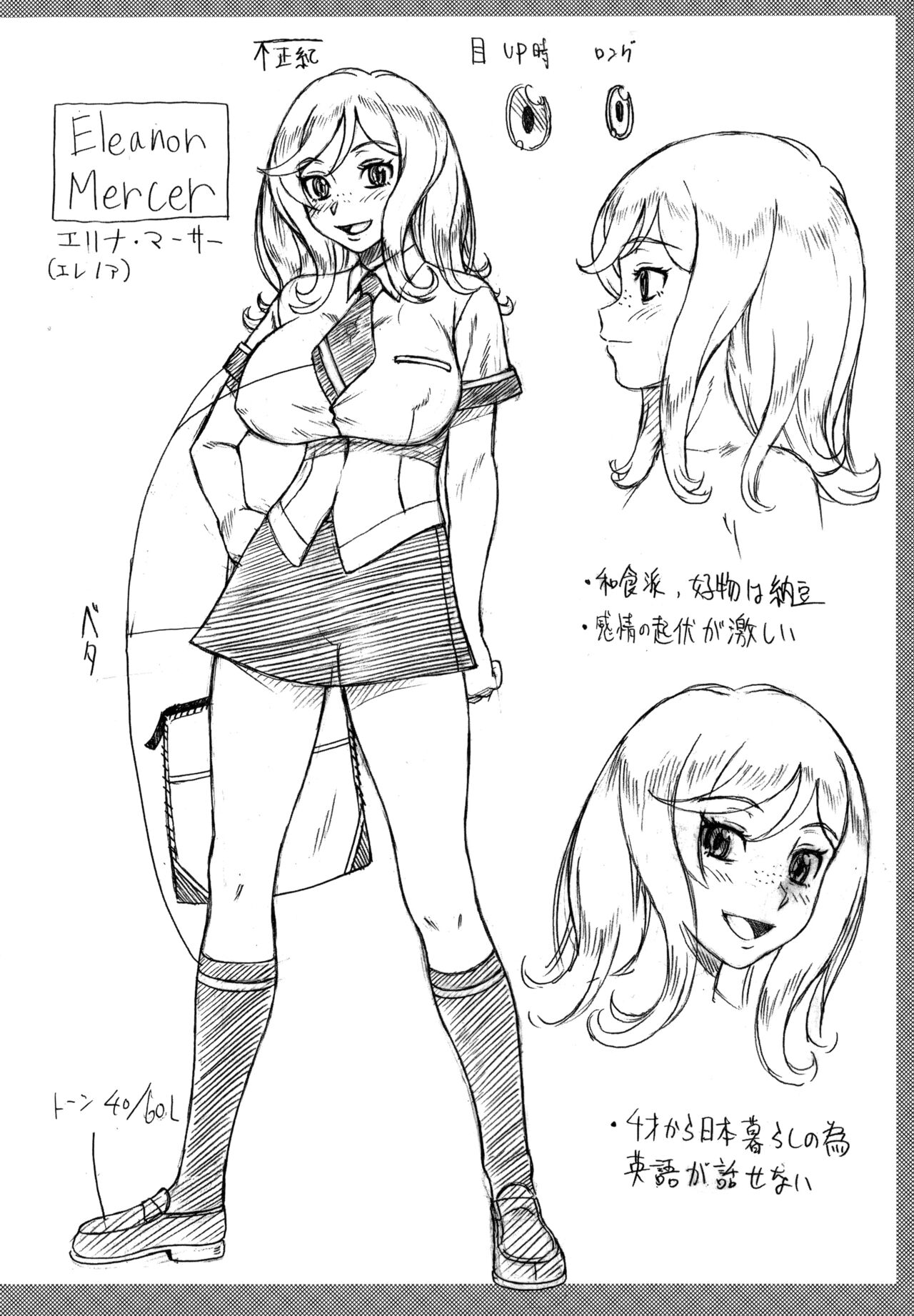 Honey Blonde Toranoana Gentei Shousasshi Mini Settei Shiryoushuu page 2 full