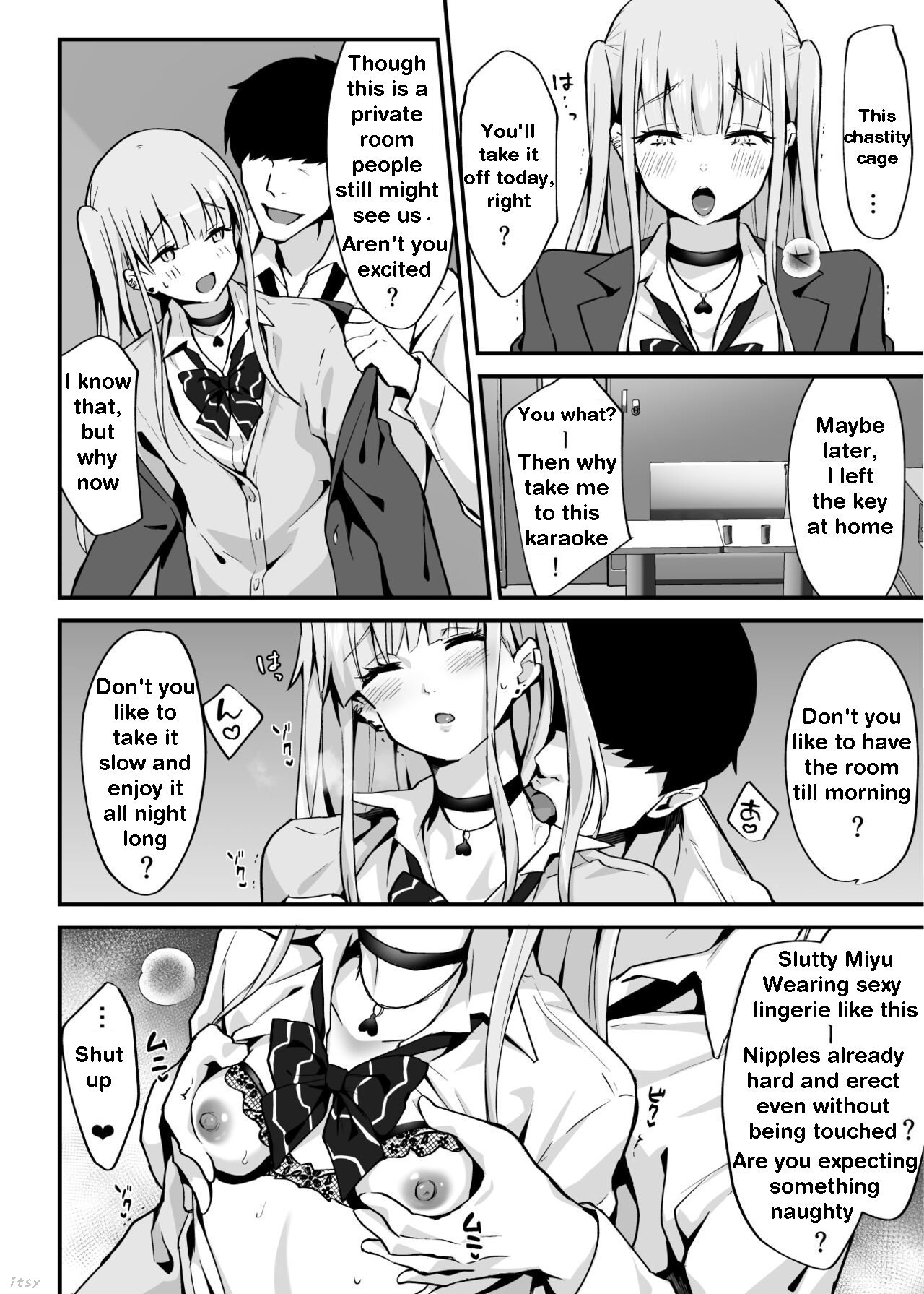 Zoku Kaikan ♀ Ochi ～Miyu, Shasei Kanri de Renzoku Akume〜 | Miyu's ejaculation management page 5 full
