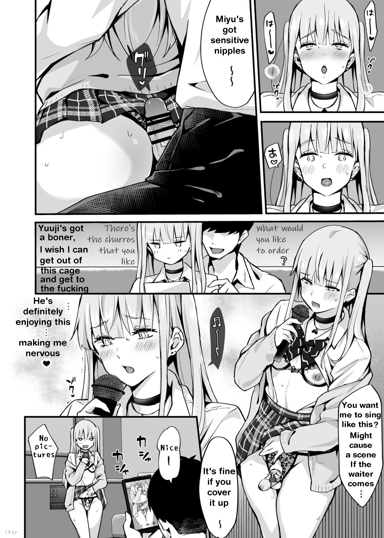 Zoku Kaikan ♀ Ochi ～Miyu, Shasei Kanri de Renzoku Akume〜 | Miyu's ejaculation management page 9 full