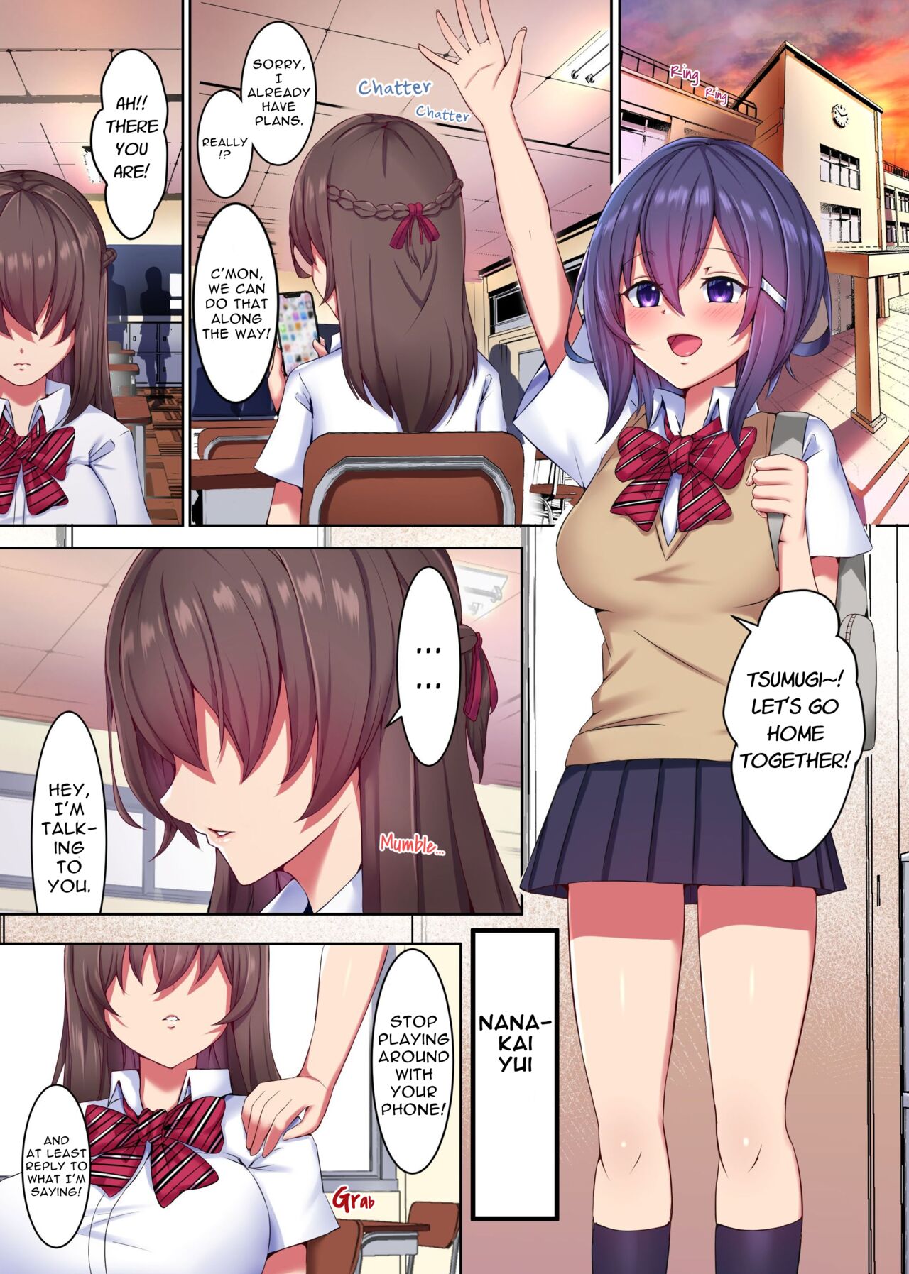 Can't Stand Huge Dicks After Being Hypnotized! With the power of hypnosis, I turned all the females in my class into complete sex toys! lol page 3 full