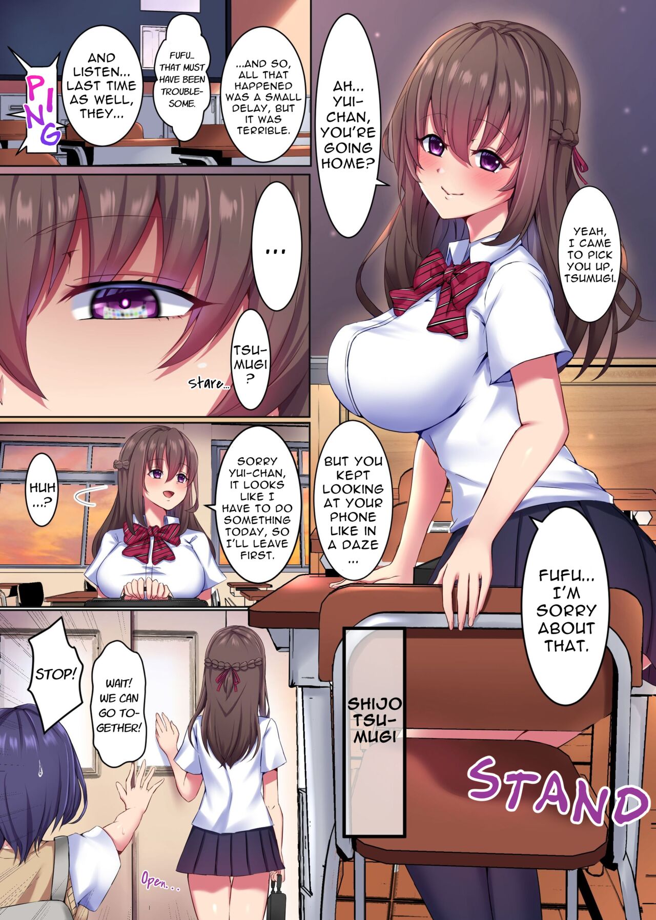 Can't Stand Huge Dicks After Being Hypnotized! With the power of hypnosis, I turned all the females in my class into complete sex toys! lol page 4 full