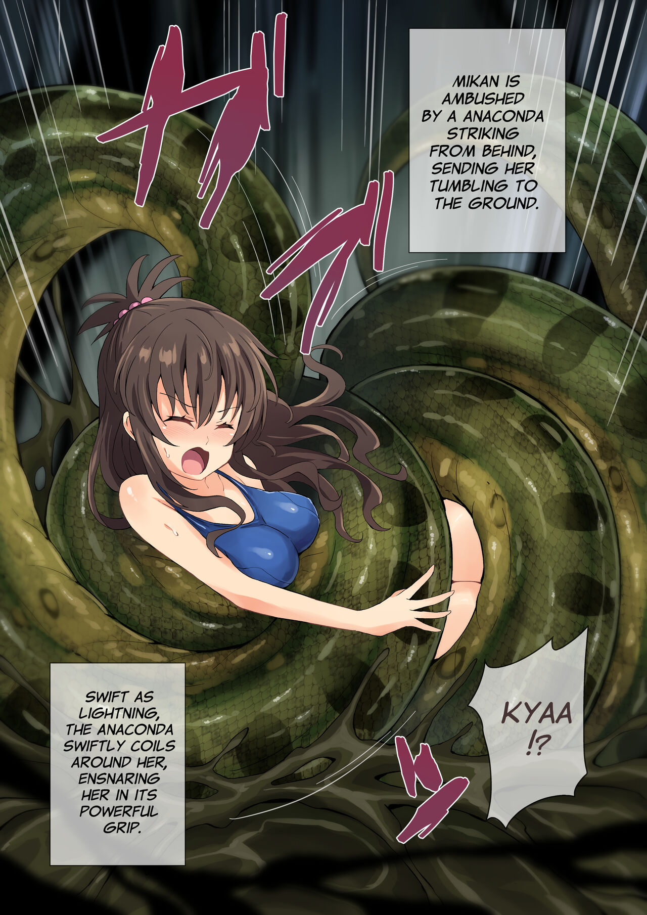 Hell Of Swallowed Mikan with Anaconda short page 2 full