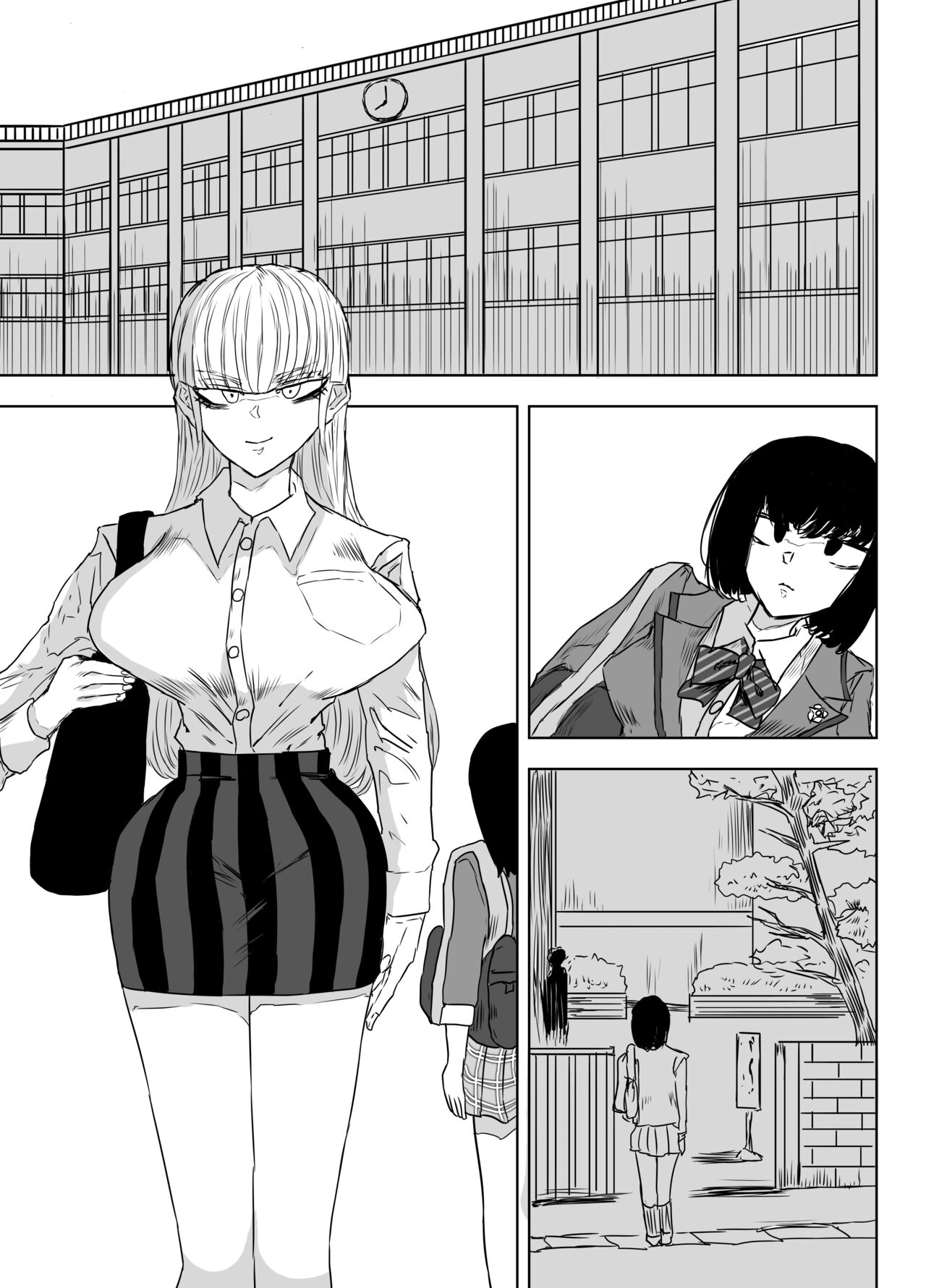 Jokyoushi o Haramasetai Futanari JK-tachi no Ohanashi page 2 full