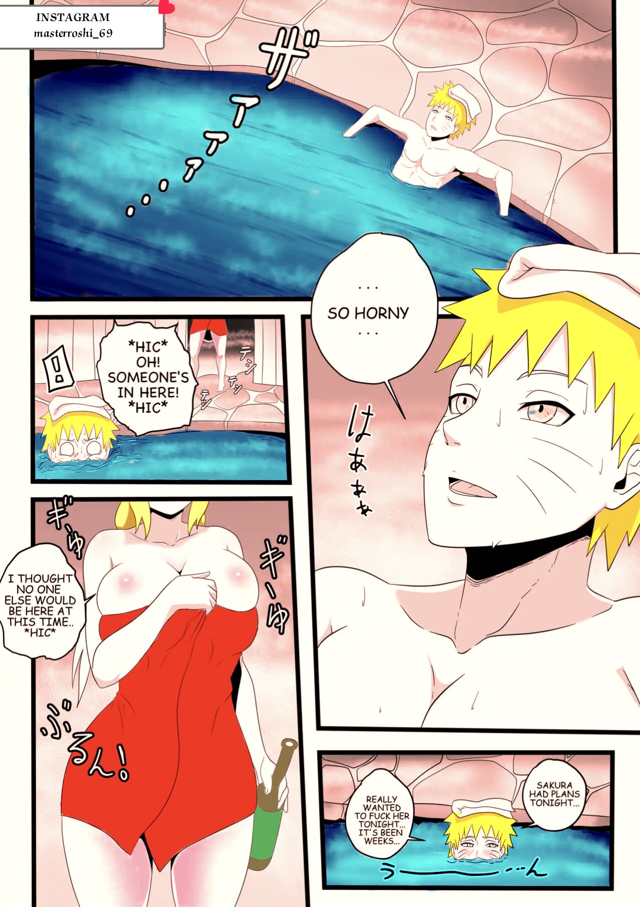 Naruto X Tsunade Hotspring Affair EP1 page 2 full