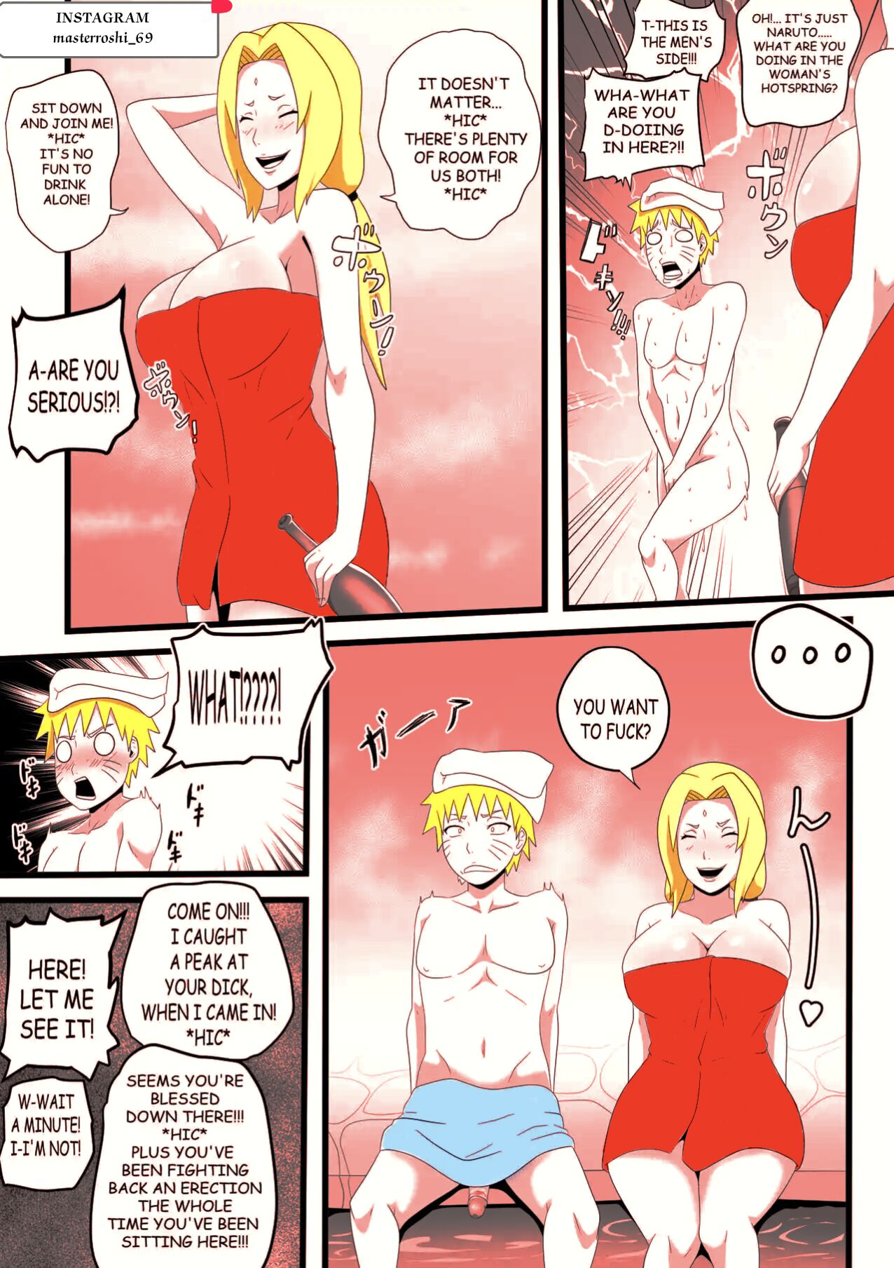 Naruto X Tsunade Hotspring Affair EP1 page 3 full
