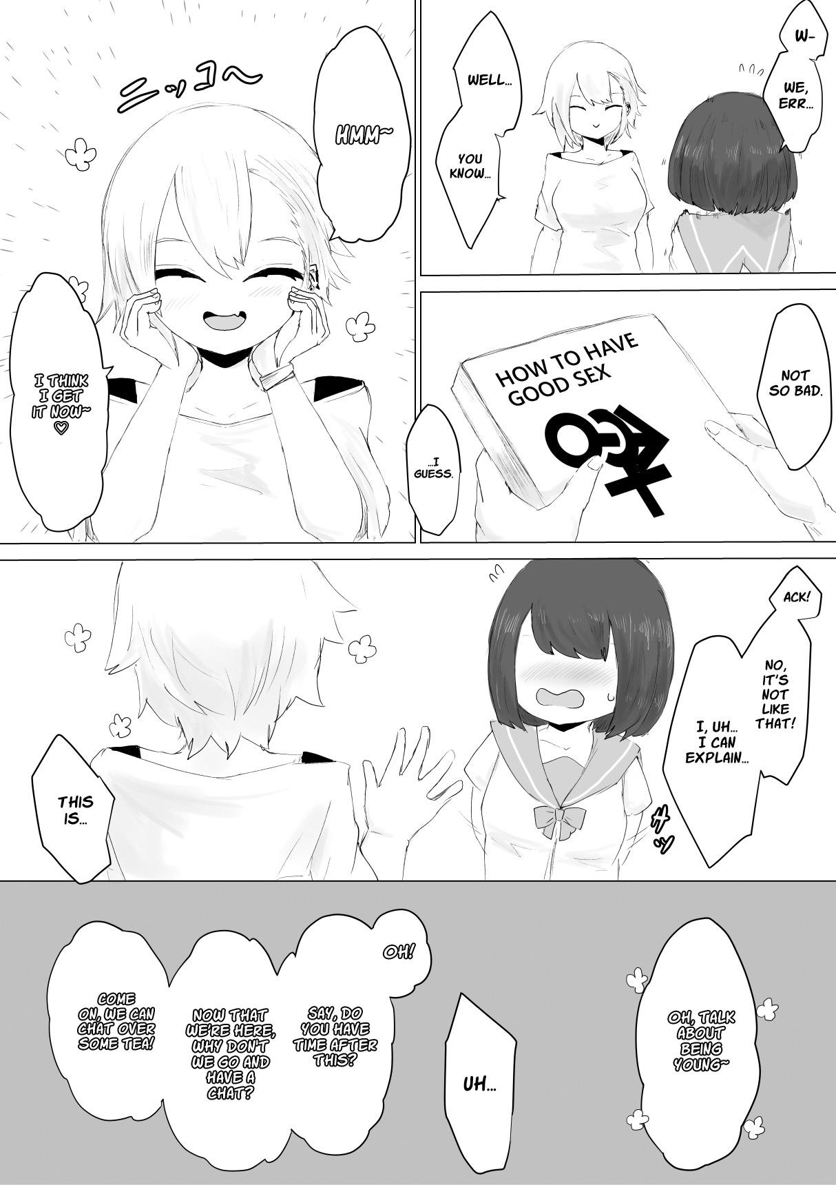 Kareshi-kun no Sochin ja Manzoku dekinakute... | My boyfriend’s tiny cock can't satisfy me, so... page 10 full