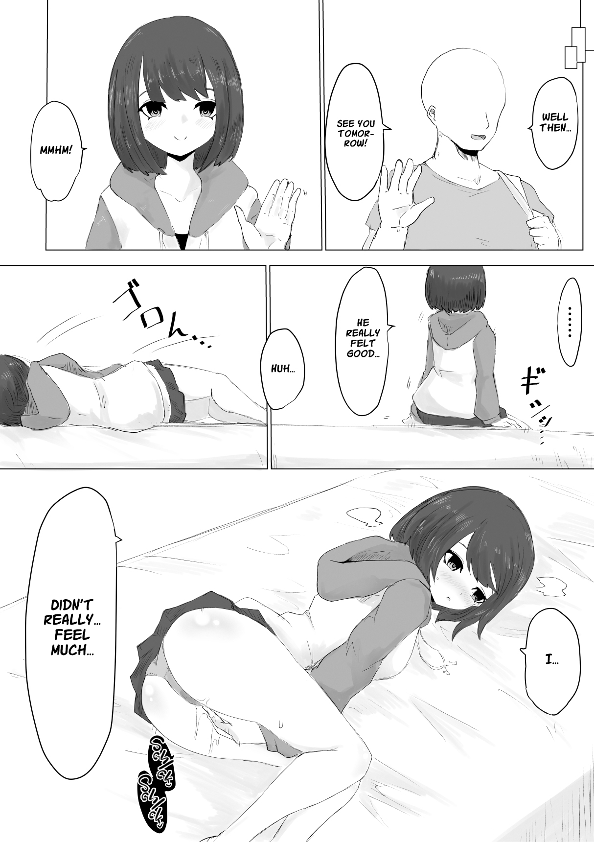 Kareshi-kun no Sochin ja Manzoku dekinakute... | My boyfriend’s tiny cock can't satisfy me, so... page 5 full