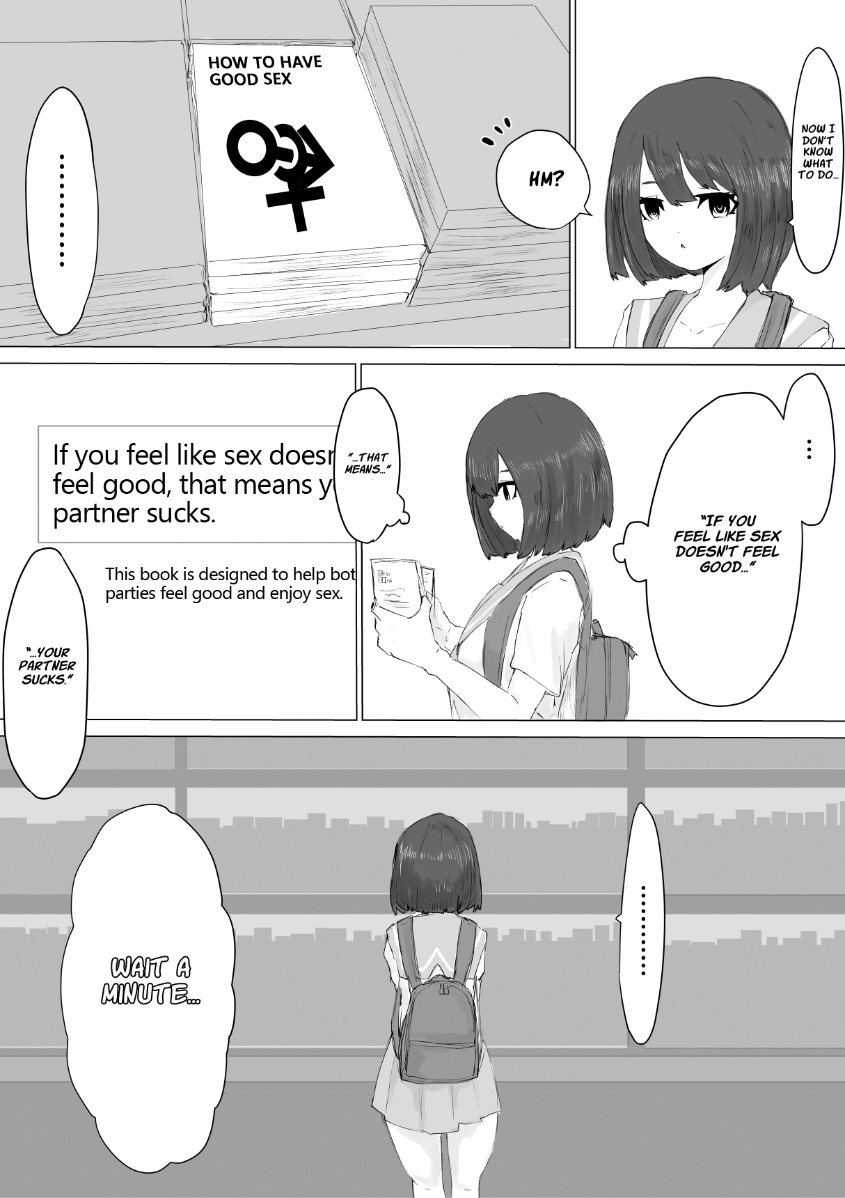 Kareshi-kun no Sochin ja Manzoku dekinakute... | My boyfriend’s tiny cock can't satisfy me, so... page 7 full