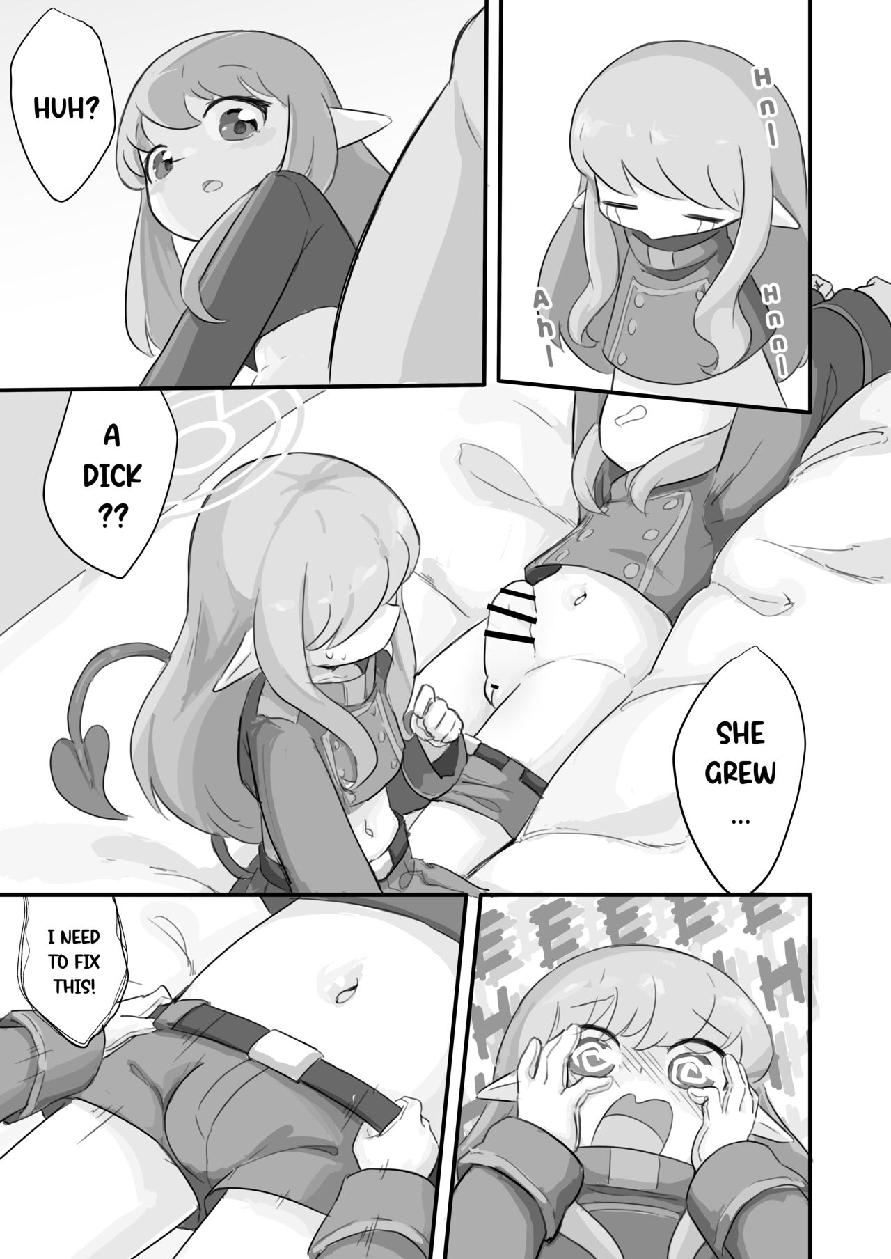 Shin'eki nozomi ga futanari ni sa remashita! | Shineki Nozomi Has Been Turned Into A Futanari! page 7 full