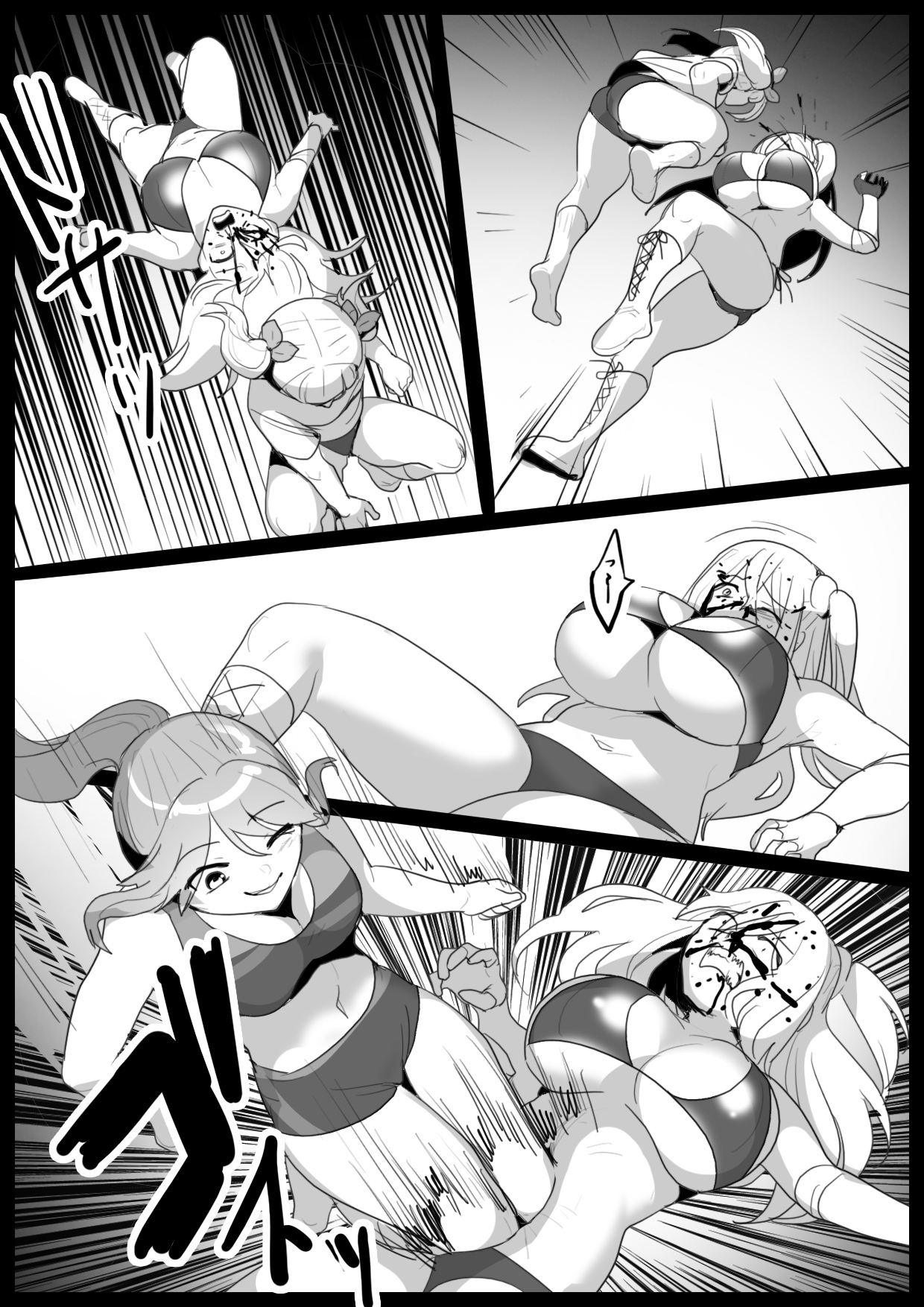 Girls Beat! Plus -Saki vs Ayu & Rie- page 5 full