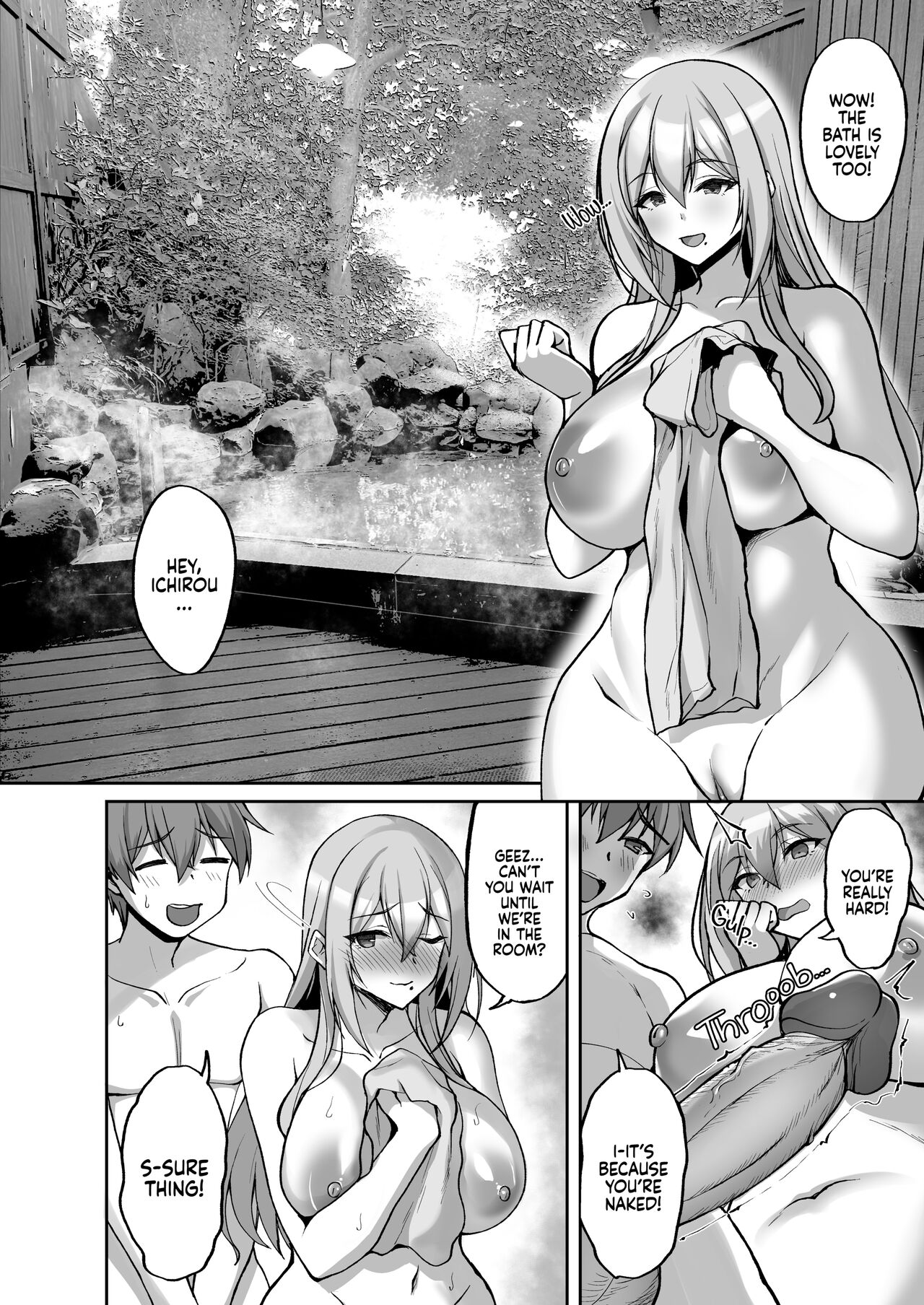 Ecchi na Onee-san wa, Suki desu ka? 5 ~Tonari no Onee-san to Ichaicha Onsen Ryokou Hen~ | Do You Like Naughty Older Girls? 5 ~Steamy Hot Springs Trip With the Girl next Door~ page 9 full