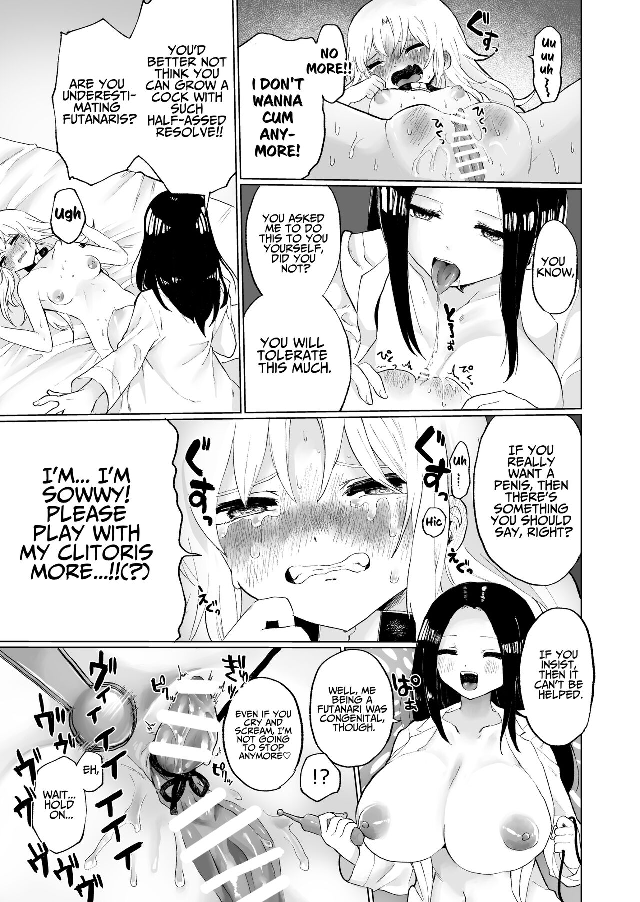 Futanari ni Naritai Shoujo, Clitoris o Choukyou Sareru | A Girl That Wishes To Become A Futanari Dickgirl, Has Her Clitoris Sexually Disciplined page 6 full