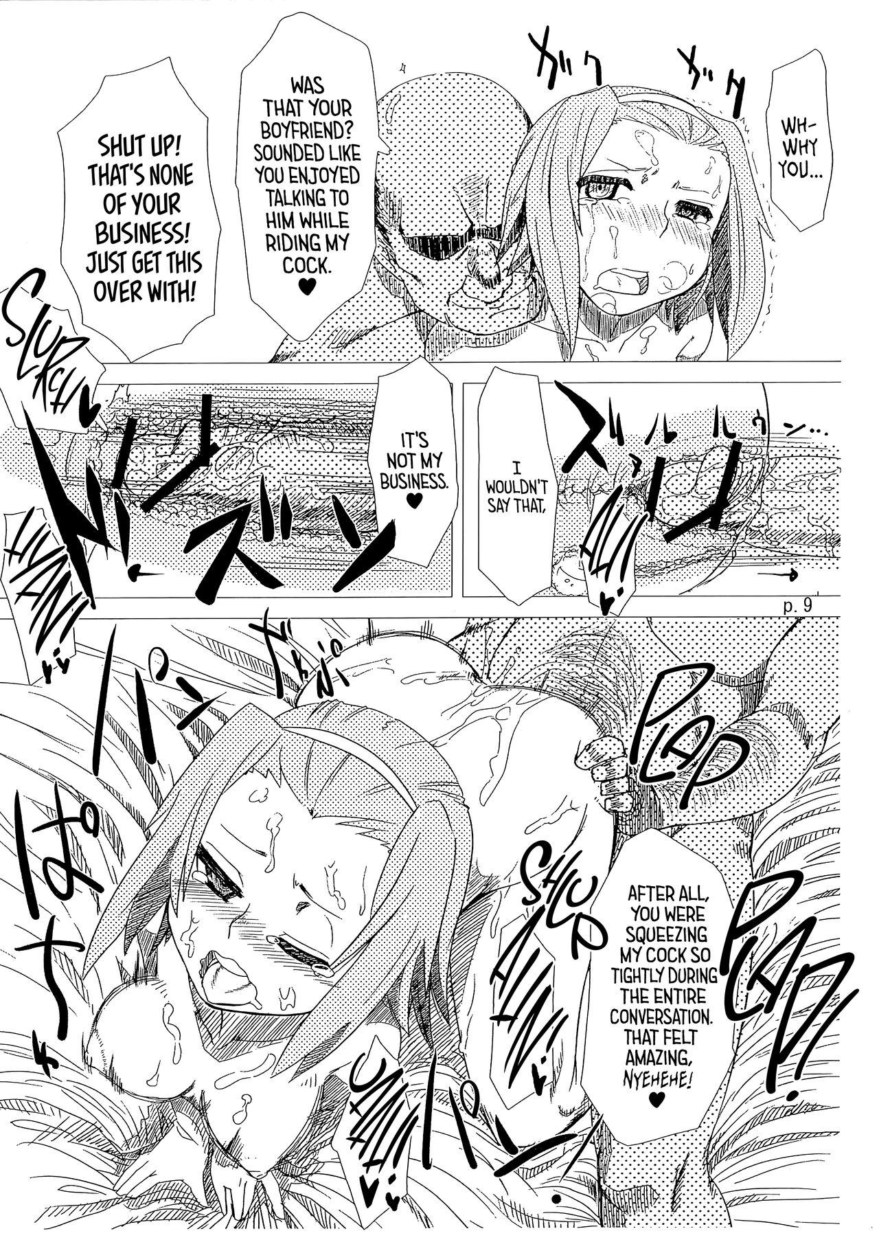 R.O.T 3 Ricchan ga! Ore no shiranai aida ni! Tsurai!  | R.O.T Ricchan in Pain! Only I Didn’t Know She Was Taken by an Old Man page 9 full