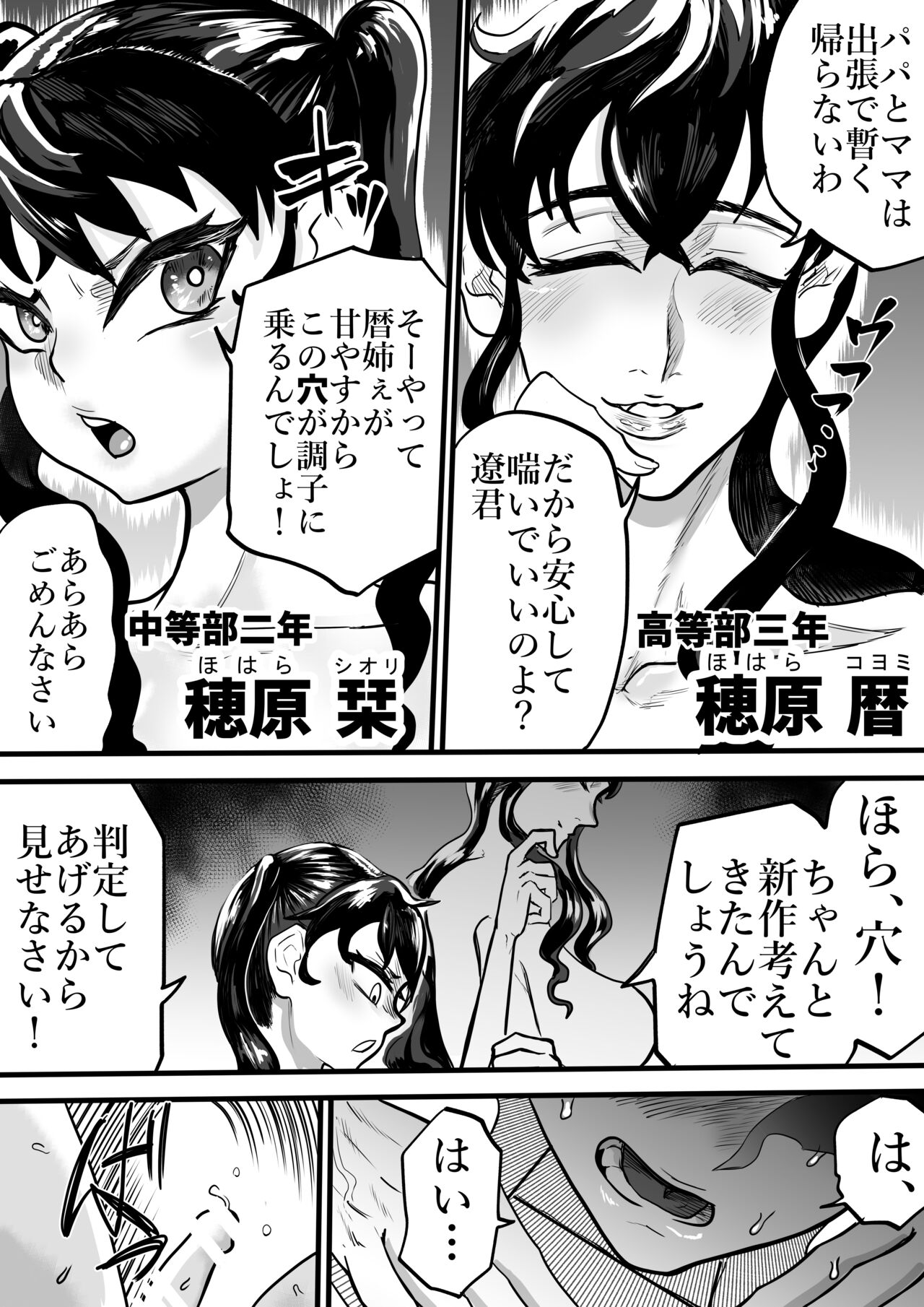 ふたりはふたなり 僕と姉と妹の秘密の関係 page 5 full
