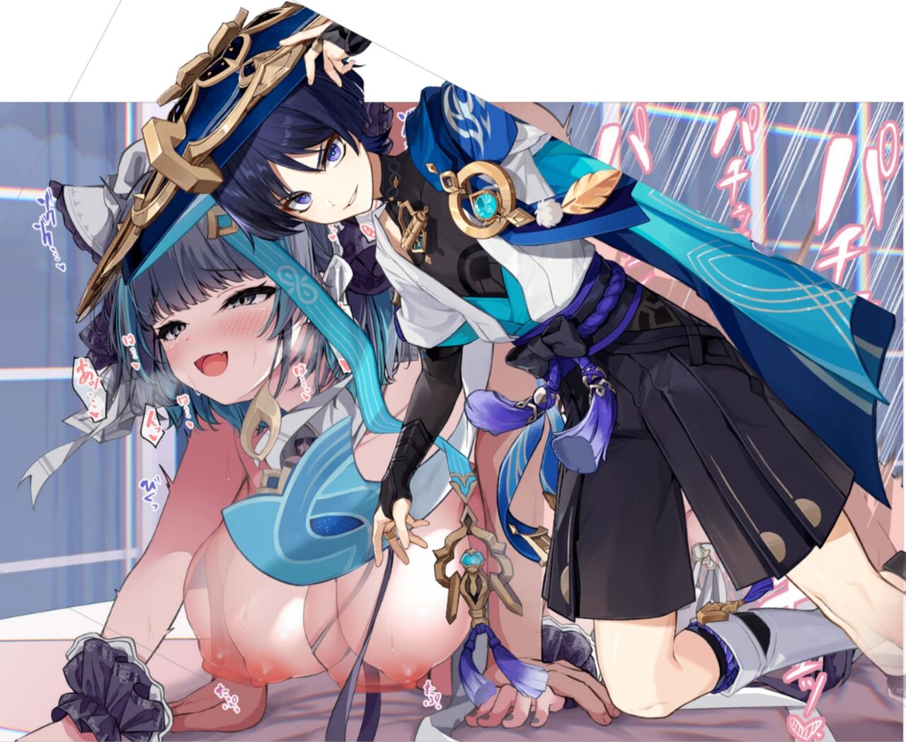 碧蓝航线柴郡x原神散兵cp图集 page 5 full