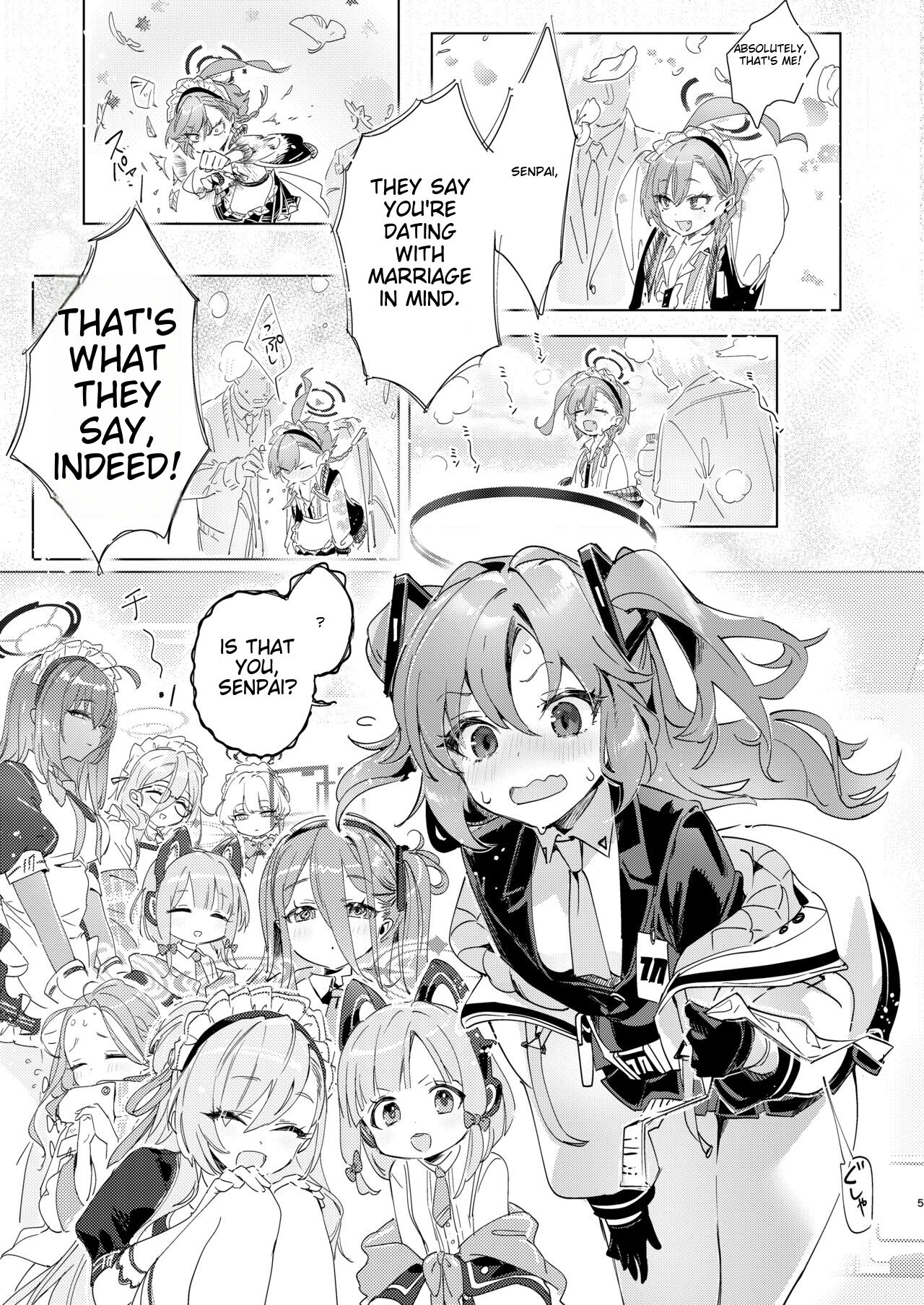 Neru Senpai to Sensei ga Kekkon Zentei de Otsukiai Shiterutte Hontou desu ka? page 5 full