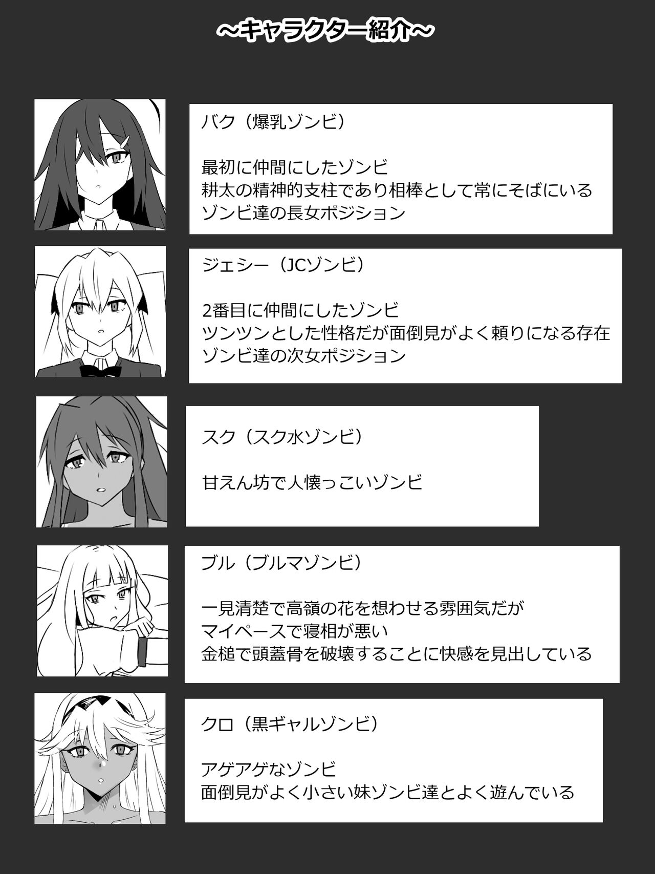 Zombie Harem Life ~Antibogi no Ore to Bakunyuu Zombie~ 6 page 3 full