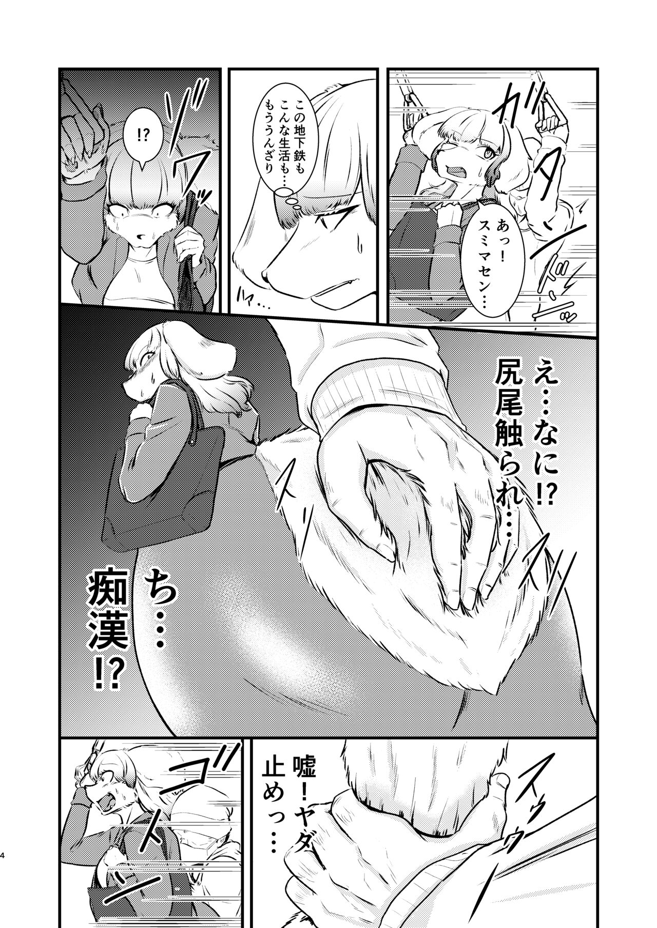淫獣痴下鉄 page 3 full