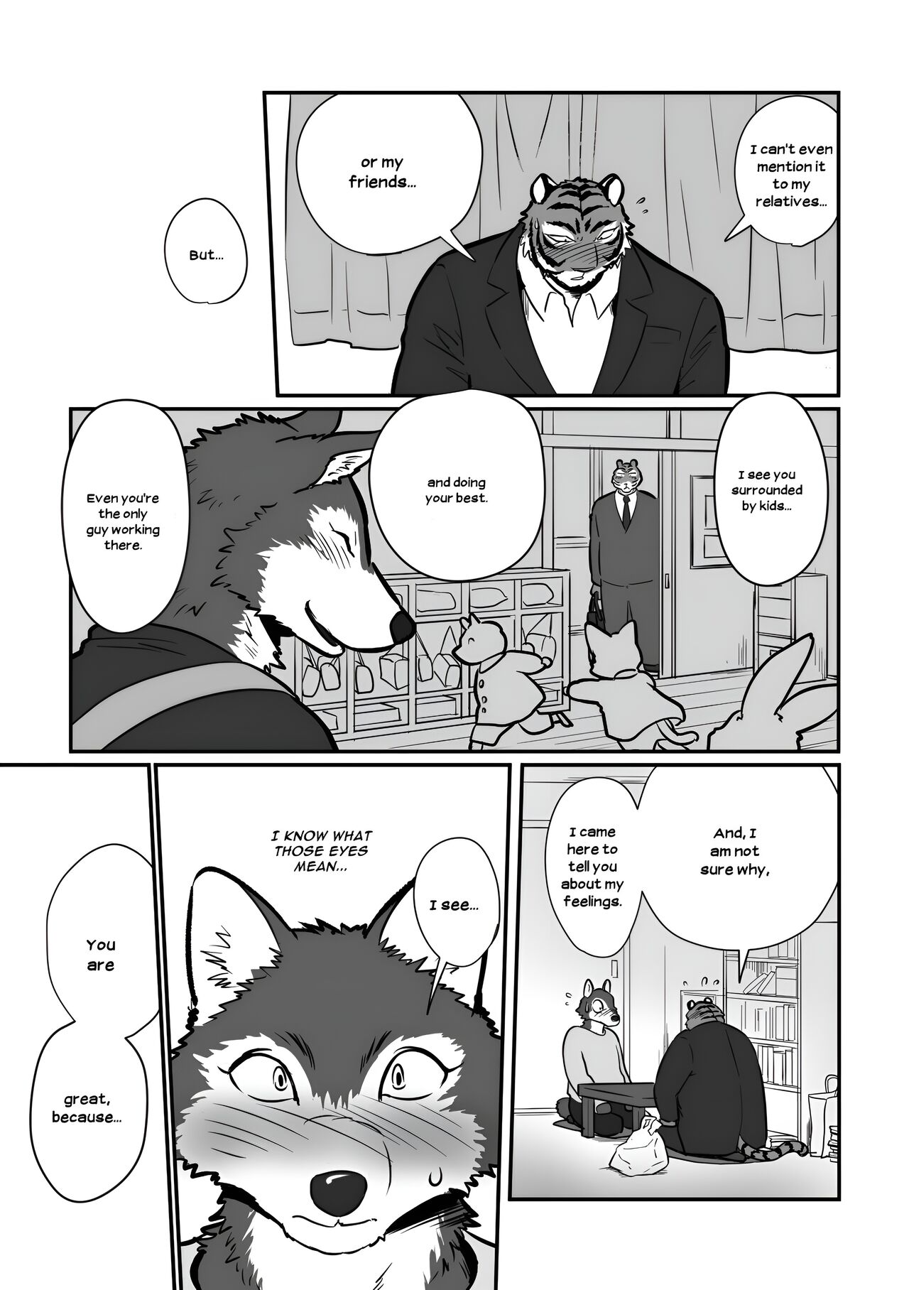 Wolf Teacher & Tiger Daddy 1/2 HR  + Scraps page 8 full