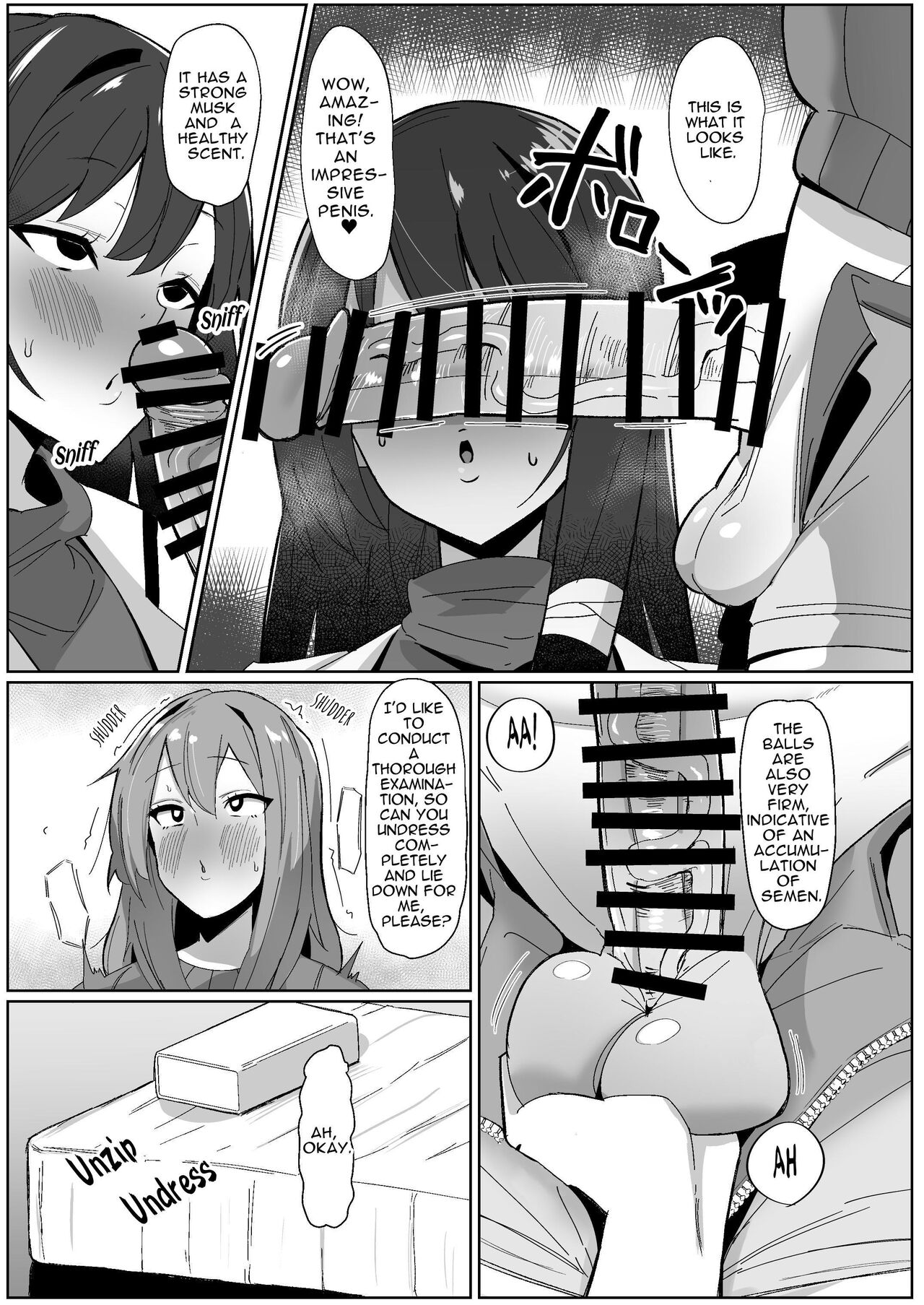 [Kosuko Teikoku (sella)] Moshimo Futanari wa Bokki Shitara Shasei suru no ga Atarimae no Sekai dattara ~Clinic Hen~ | What if a futanari getting a boner meant they had to blow their load? ~Clinic~ [English] [RWfuta] [Digital] Hentai - Raw  13