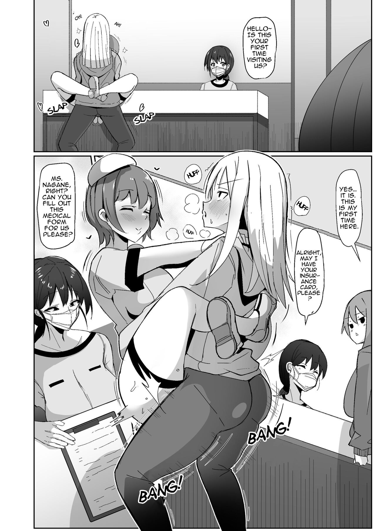 [Kosuko Teikoku (sella)] Moshimo Futanari wa Bokki Shitara Shasei suru no ga Atarimae no Sekai dattara ~Clinic Hen~ | What if a futanari getting a boner meant they had to blow their load? ~Clinic~ [English] [RWfuta] [Digital] Hentai - Raw  6