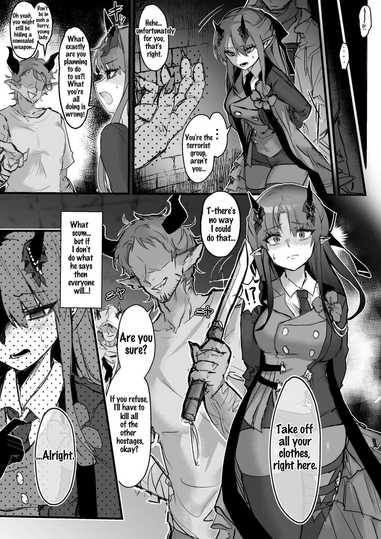 A Hopeless Hibiscus Rape Manga page 2 full