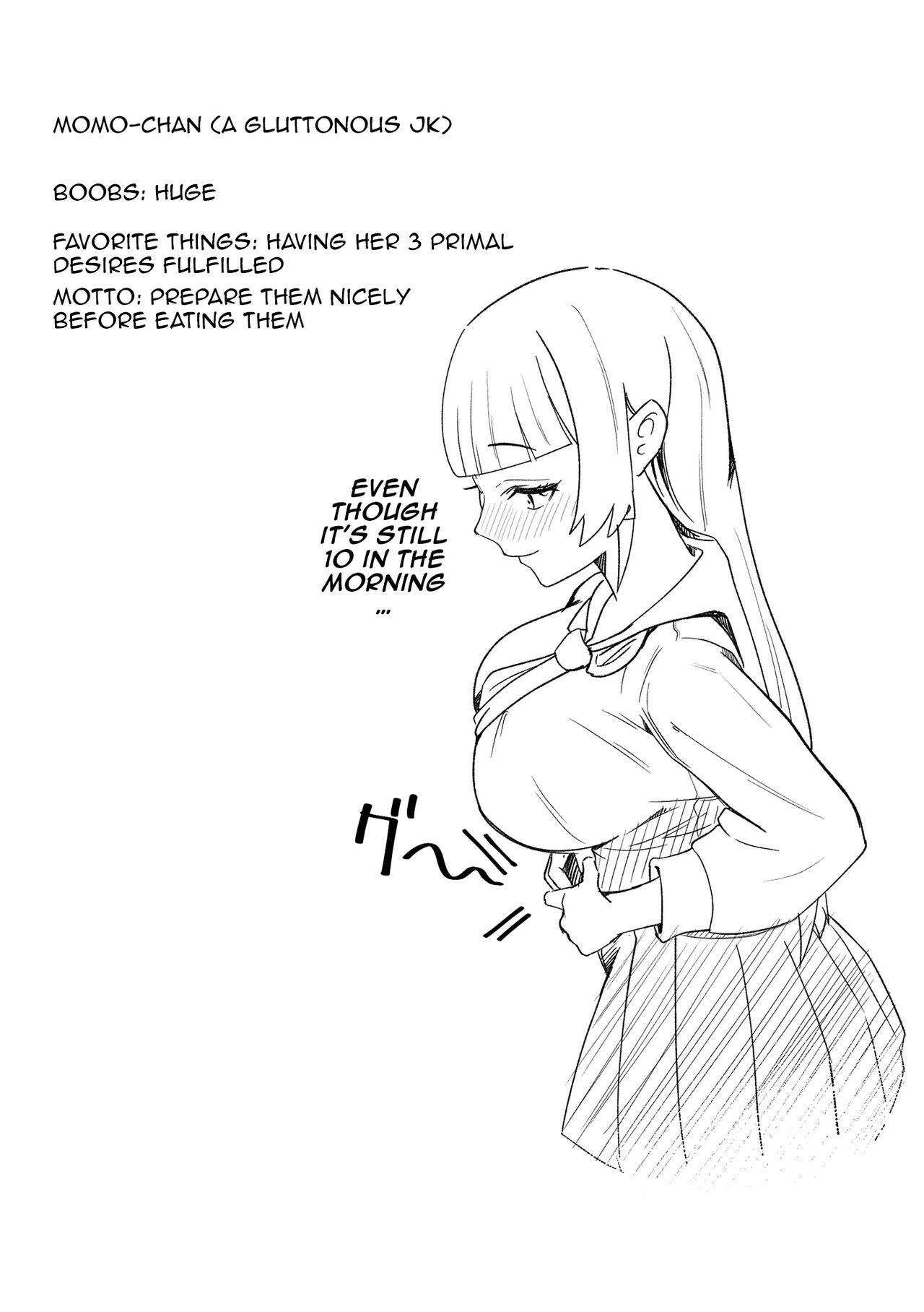 Tabe Gal -Muchimuchi Tennen Gal wa Papakatsu Shimasu- | Tabe Girl -A Chubby Airheaded Girl Becomes a Sugar Baby- page 3 full