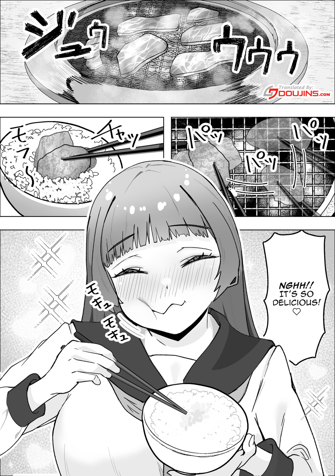 Tabe Gal -Muchimuchi Tennen Gal wa Papakatsu Shimasu- | Tabe Girl -A Chubby Airheaded Girl Becomes a Sugar Baby- page 5 full