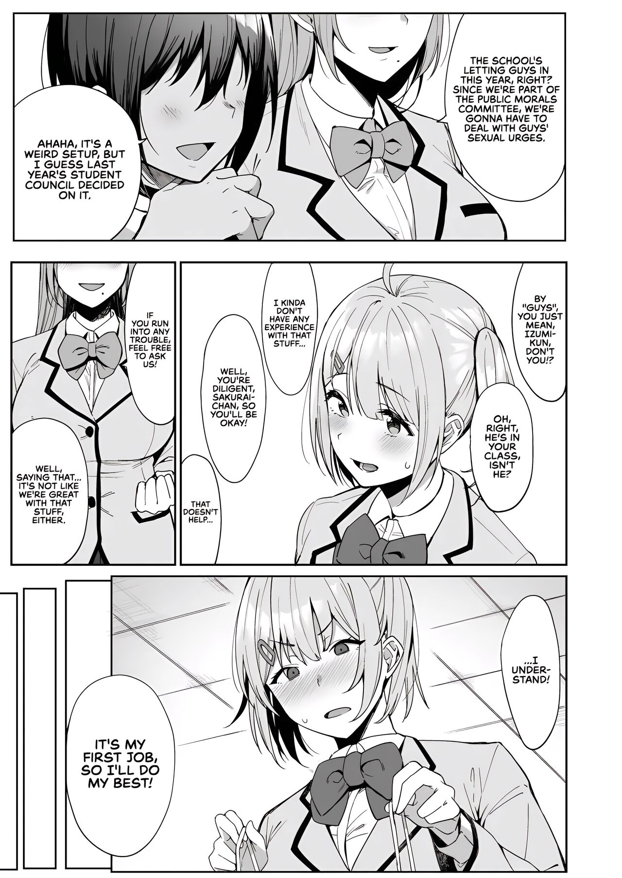 Fuuki Iin to Fuuzoku Katsudou Vol 1 SEX ACTS with a Member of the Public Moral Committee Vol 1 page 8 full