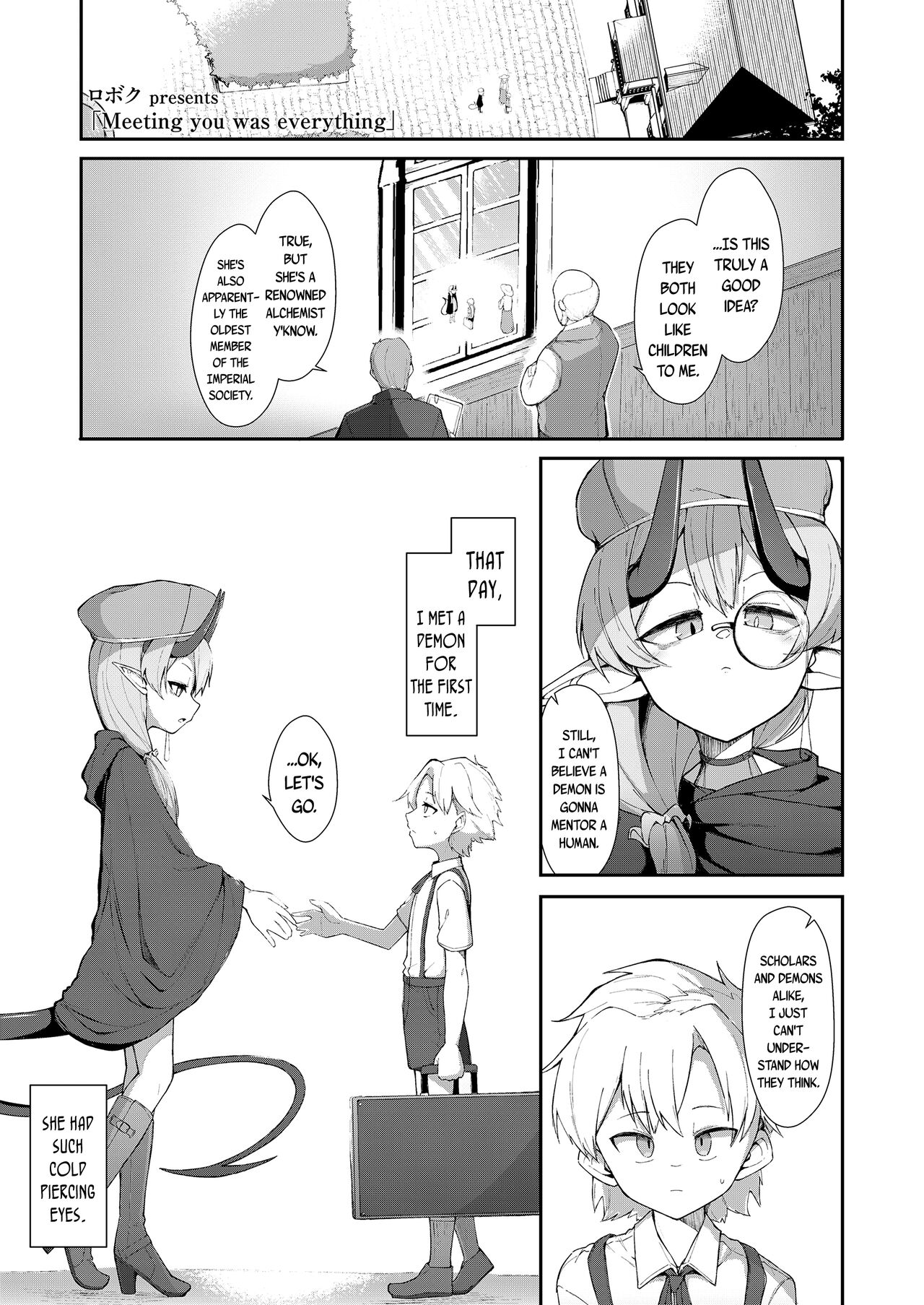 Meeting You Was Everything page 1 full